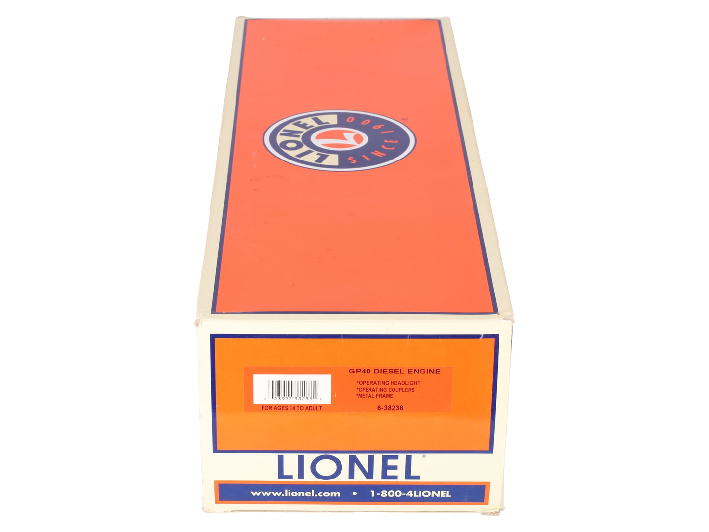 Lionel 6-38238 New Jersey Transit GP40 Diesel Locomotive W/RS #4302 EX/Box