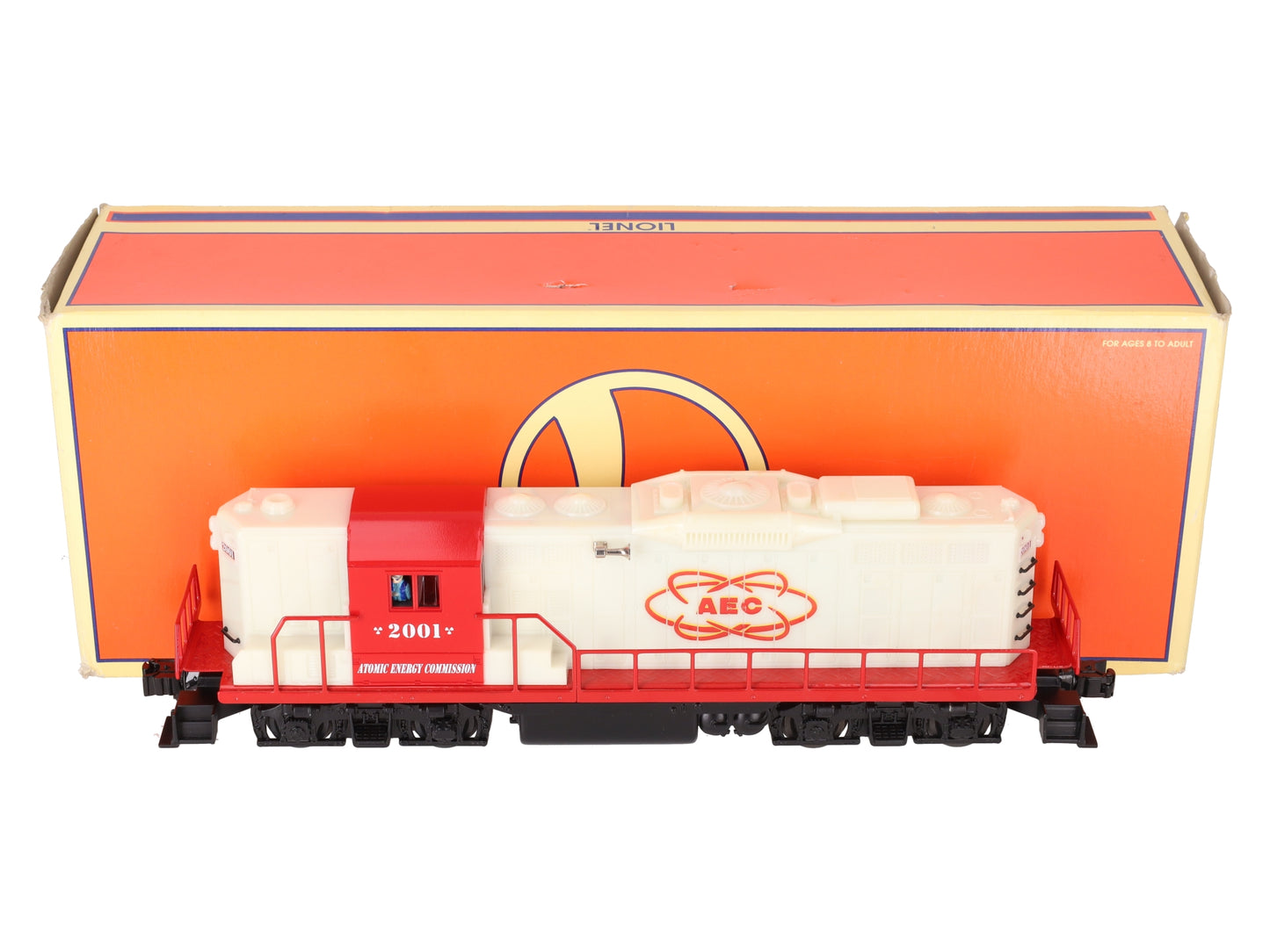 Lionel 6-28527 O Gauge AEC GP-9 (Glow in the Dark) Diesel Locomotive #2001 LN/Box