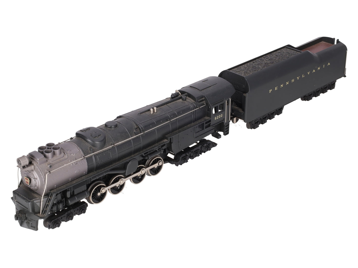 MTH 30-1149-1 O Gauge PRR 6-8-6 S2 Turbine Steam Locomotive & Tender w/PS1 EX/Box