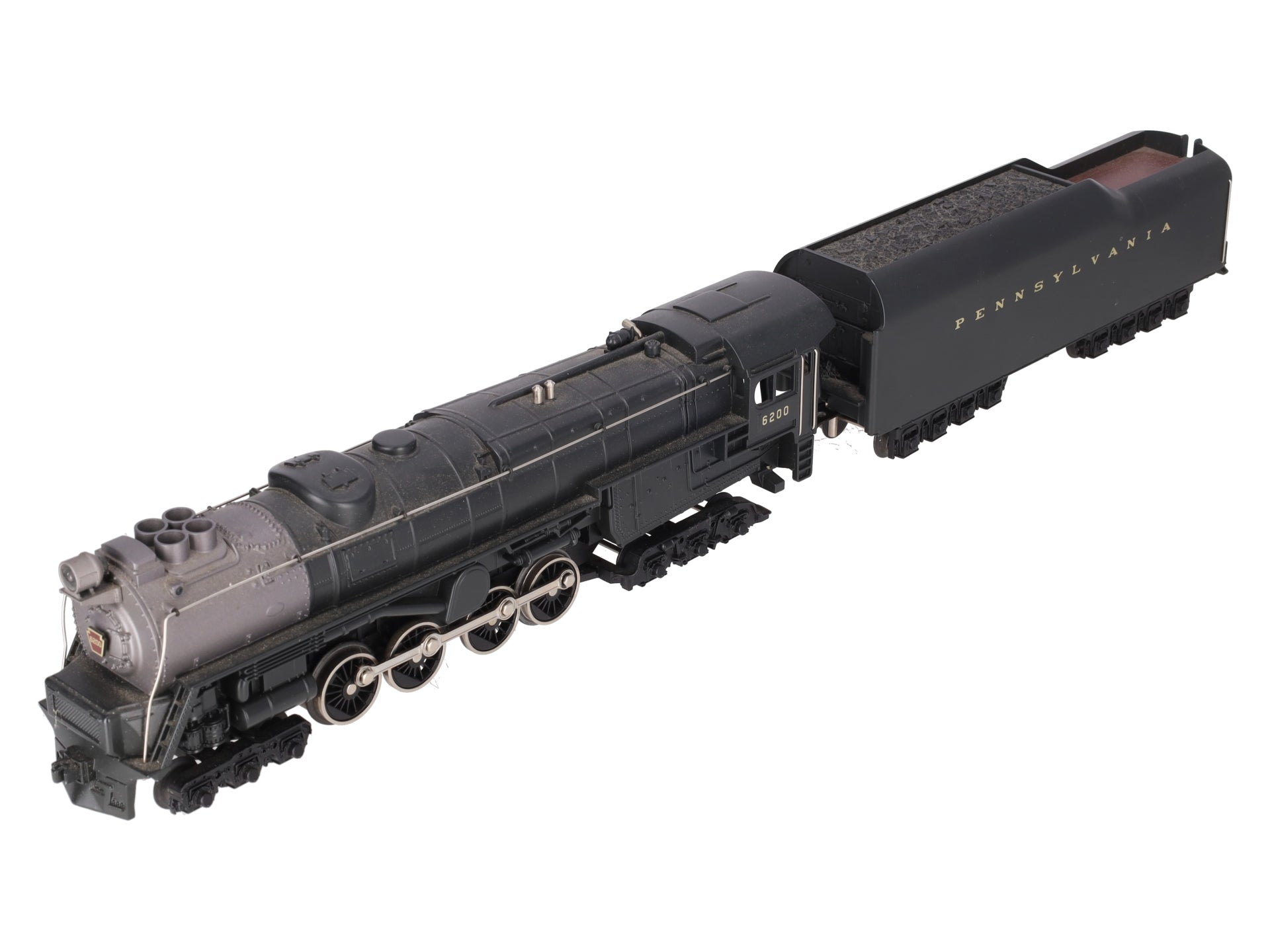 MTH 30-1149-1 O Gauge PRR 6-8-6 S2 Turbine Steam Locomotive & Tender w/PS1 EX/Box
