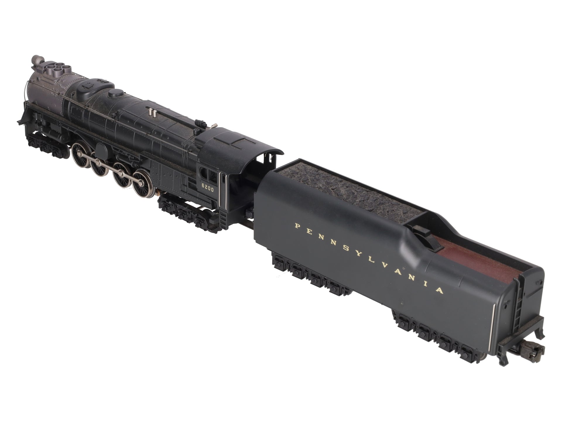 MTH 30-1149-1 O Gauge PRR 6-8-6 S2 Turbine Steam Locomotive & Tender w/PS1 EX/Box