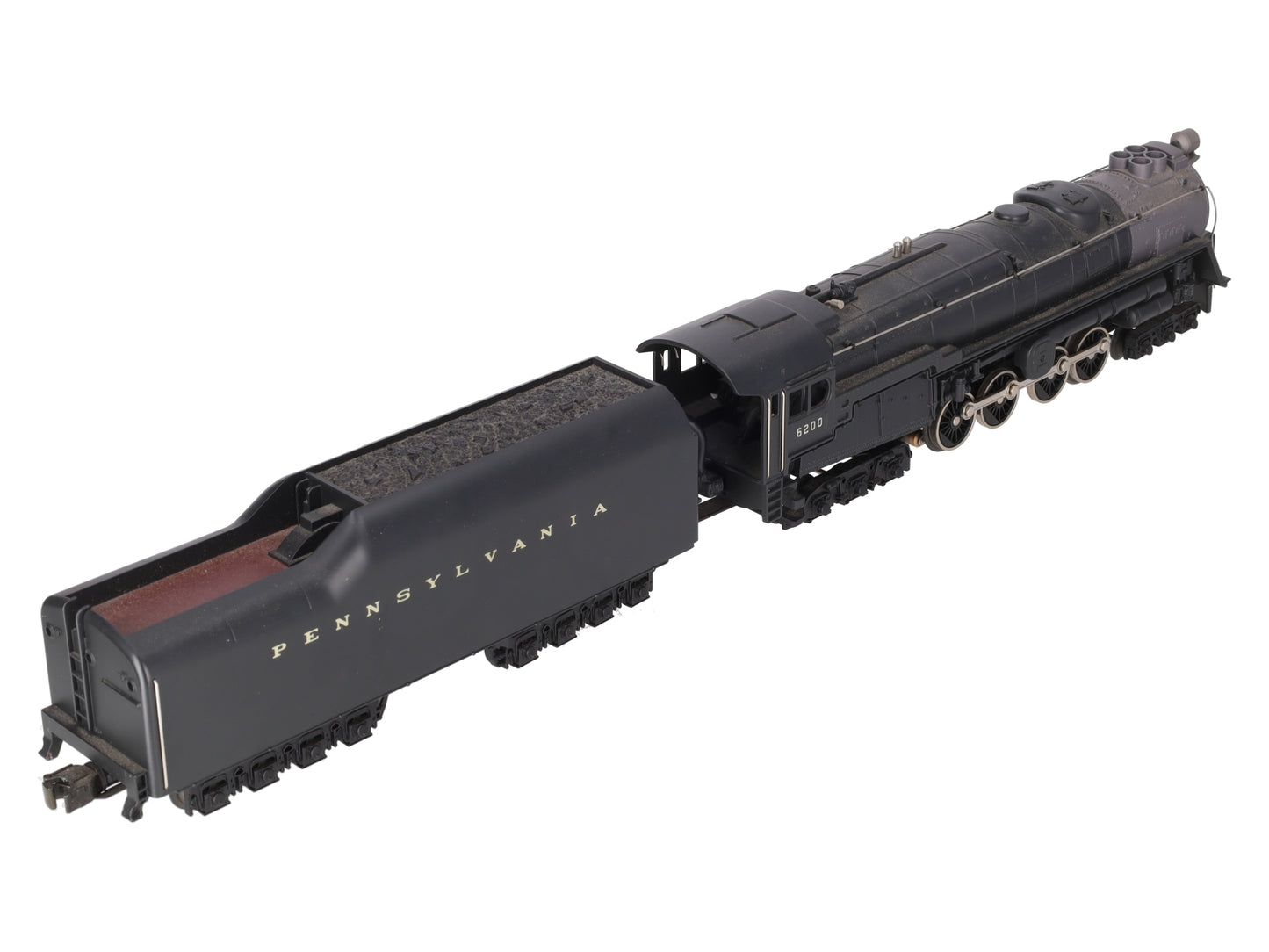 MTH 30-1149-1 O Gauge PRR 6-8-6 S2 Turbine Steam Locomotive & Tender w/PS1 EX/Box