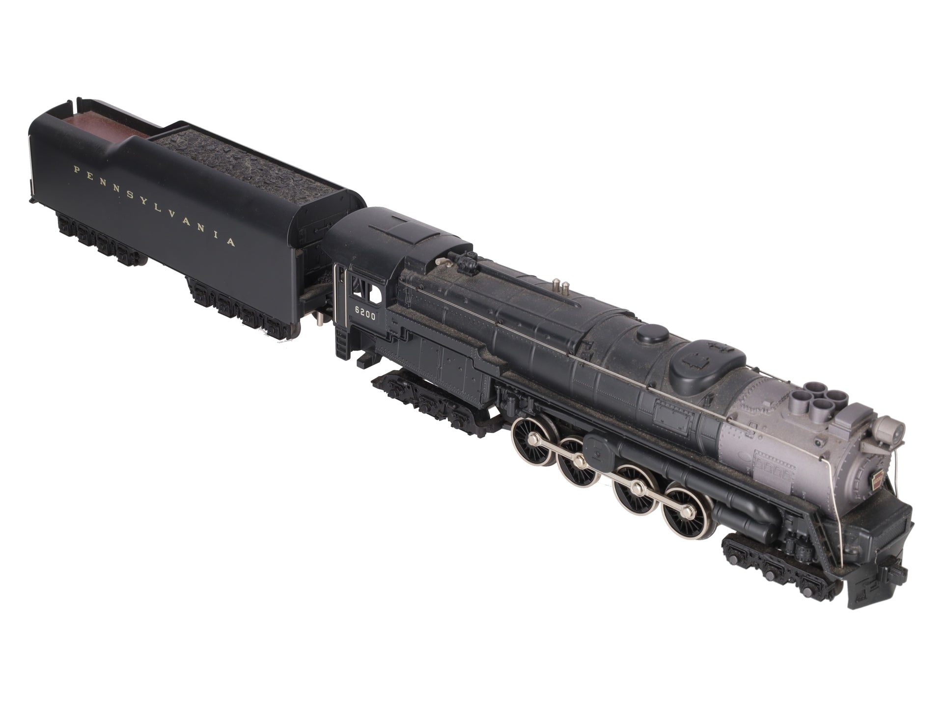 MTH 30-1149-1 O Gauge PRR 6-8-6 S2 Turbine Steam Locomotive & Tender w/PS1 EX/Box