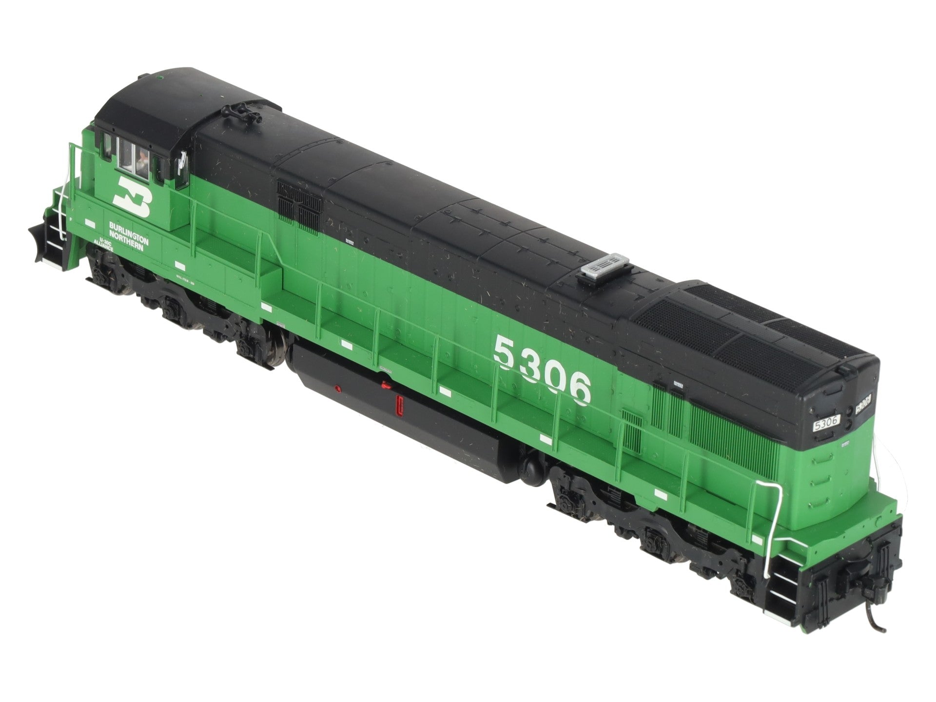 Atlas 7400 HO Burlington Northern GE U30C Diesel Locomotive #5306 w/DCC EX/Box