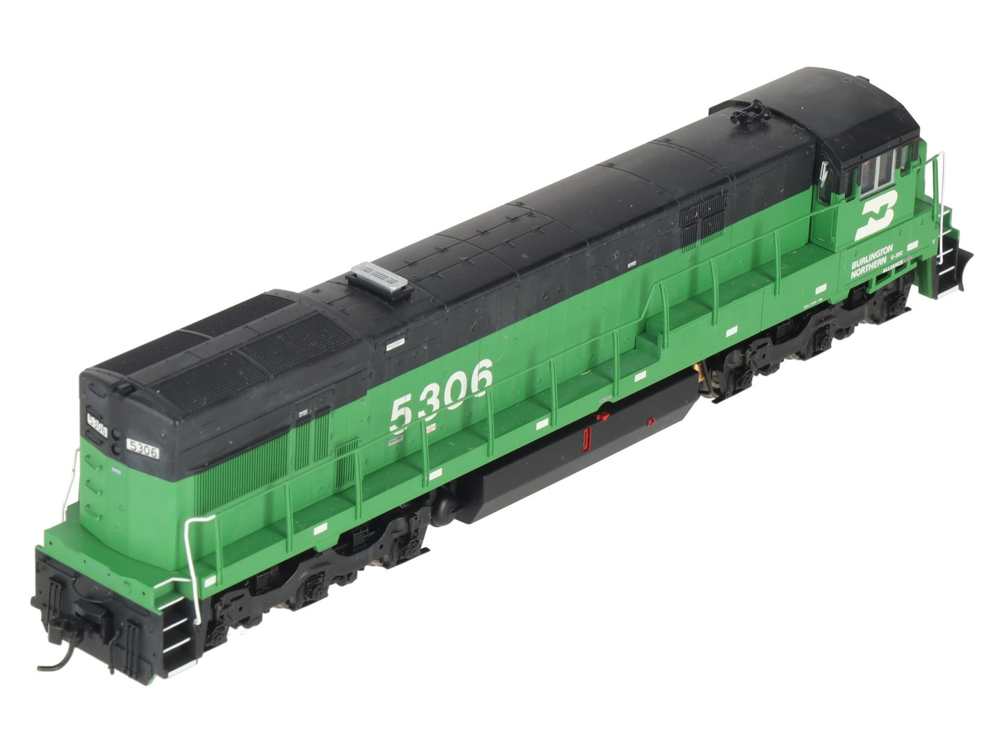 Atlas 7400 HO Burlington Northern GE U30C Diesel Locomotive #5306 w/DCC EX/Box