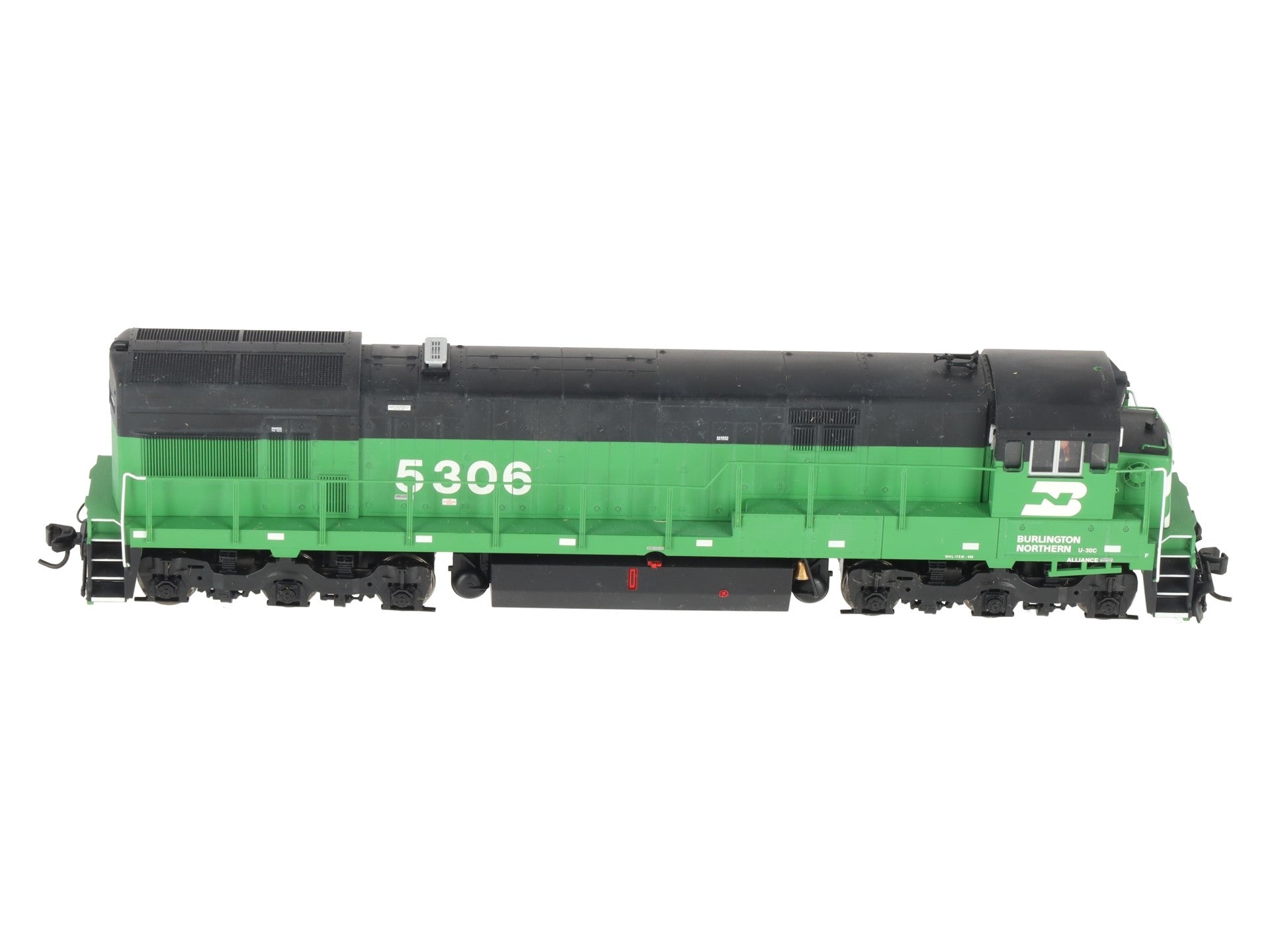 Atlas 7400 HO Burlington Northern GE U30C Diesel Locomotive #5306 w/DCC EX/Box