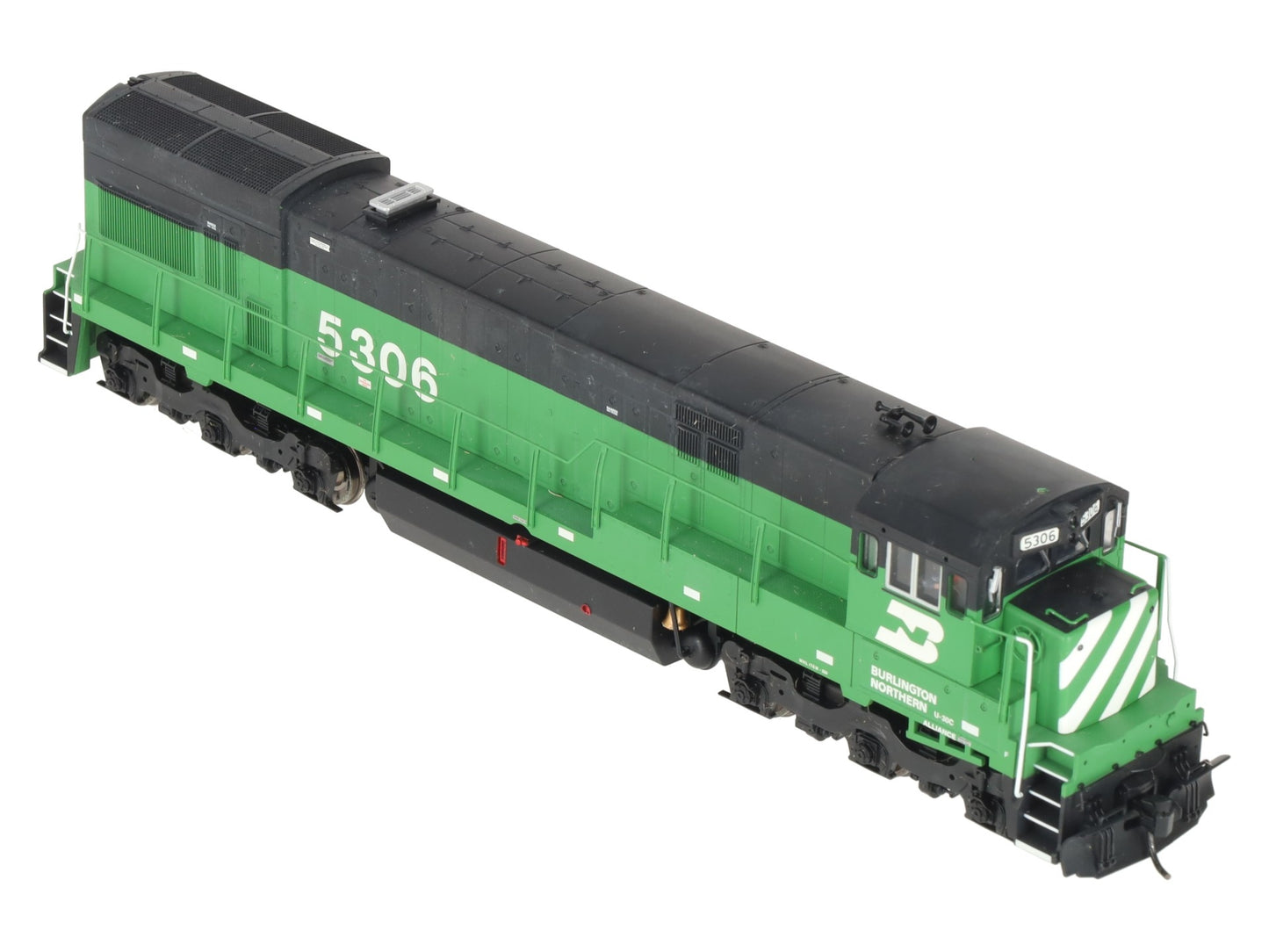 Atlas 7400 HO Burlington Northern GE U30C Diesel Locomotive #5306 w/DCC EX/Box