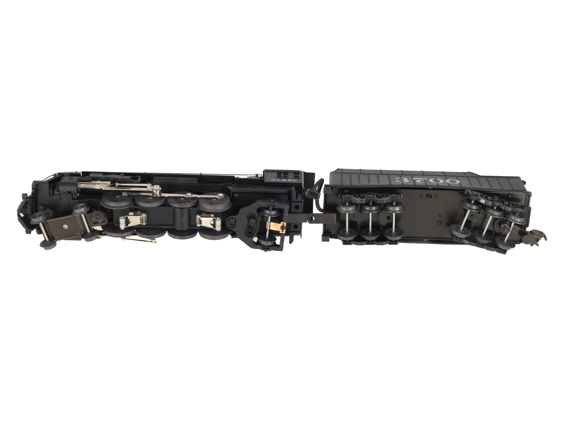 MTH 30-1102 O Gauge Santa Fe L-3 Mohawk Steam Locomotive #3700 EX/Box