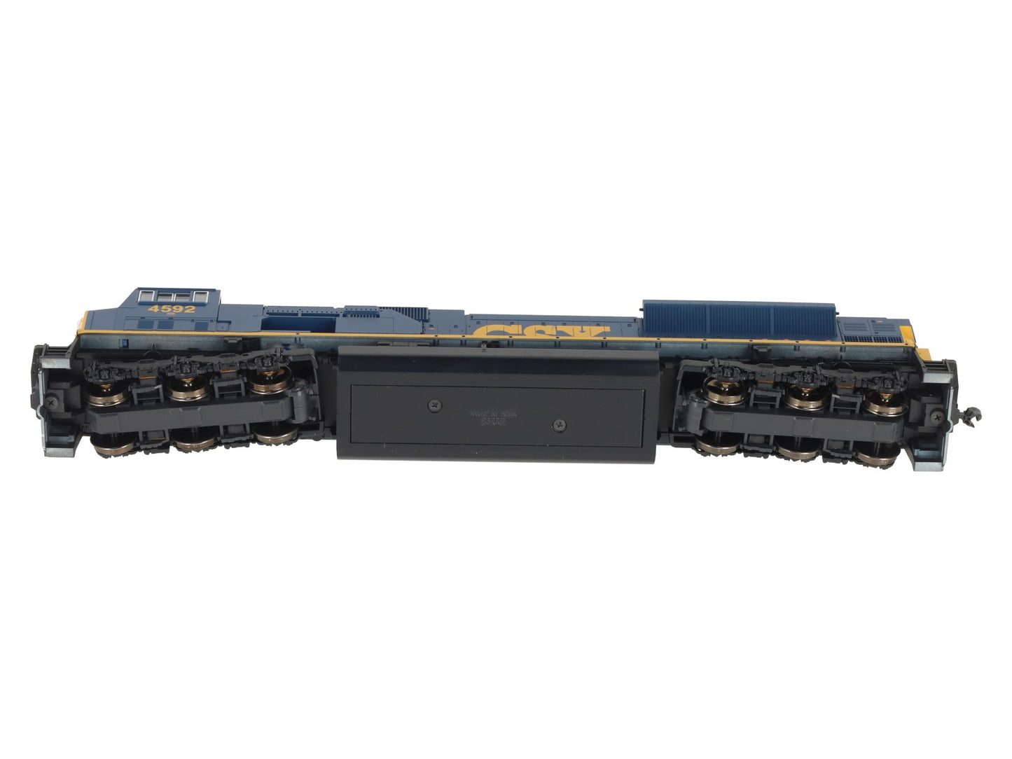 Kato 37-6372 HO Scale CSX Dark Future EMD SD80MAC Diesel Locomotive #4592 EX/Box