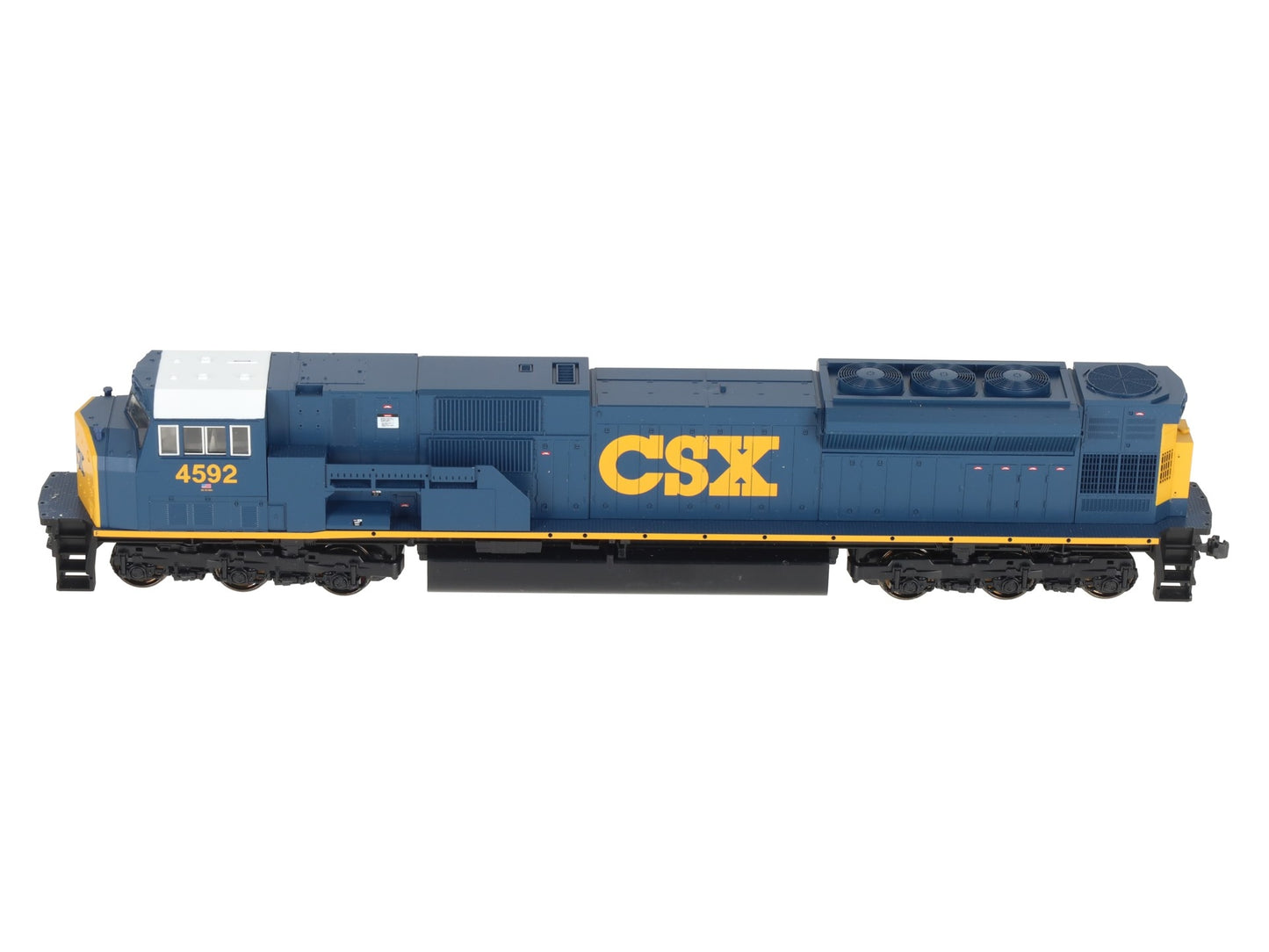 Kato 37-6372 HO Scale CSX Dark Future EMD SD80MAC Diesel Locomotive #4592 EX/Box
