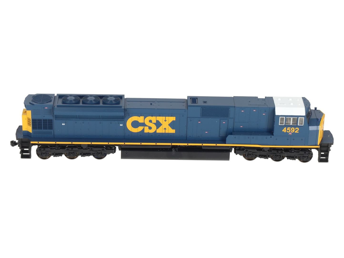 Kato 37-6372 HO Scale CSX Dark Future EMD SD80MAC Diesel Locomotive #4592 EX/Box