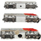 Lionel 2343 Vintage O Santa Fe F3 ABA Diesel Locomotive Set VG