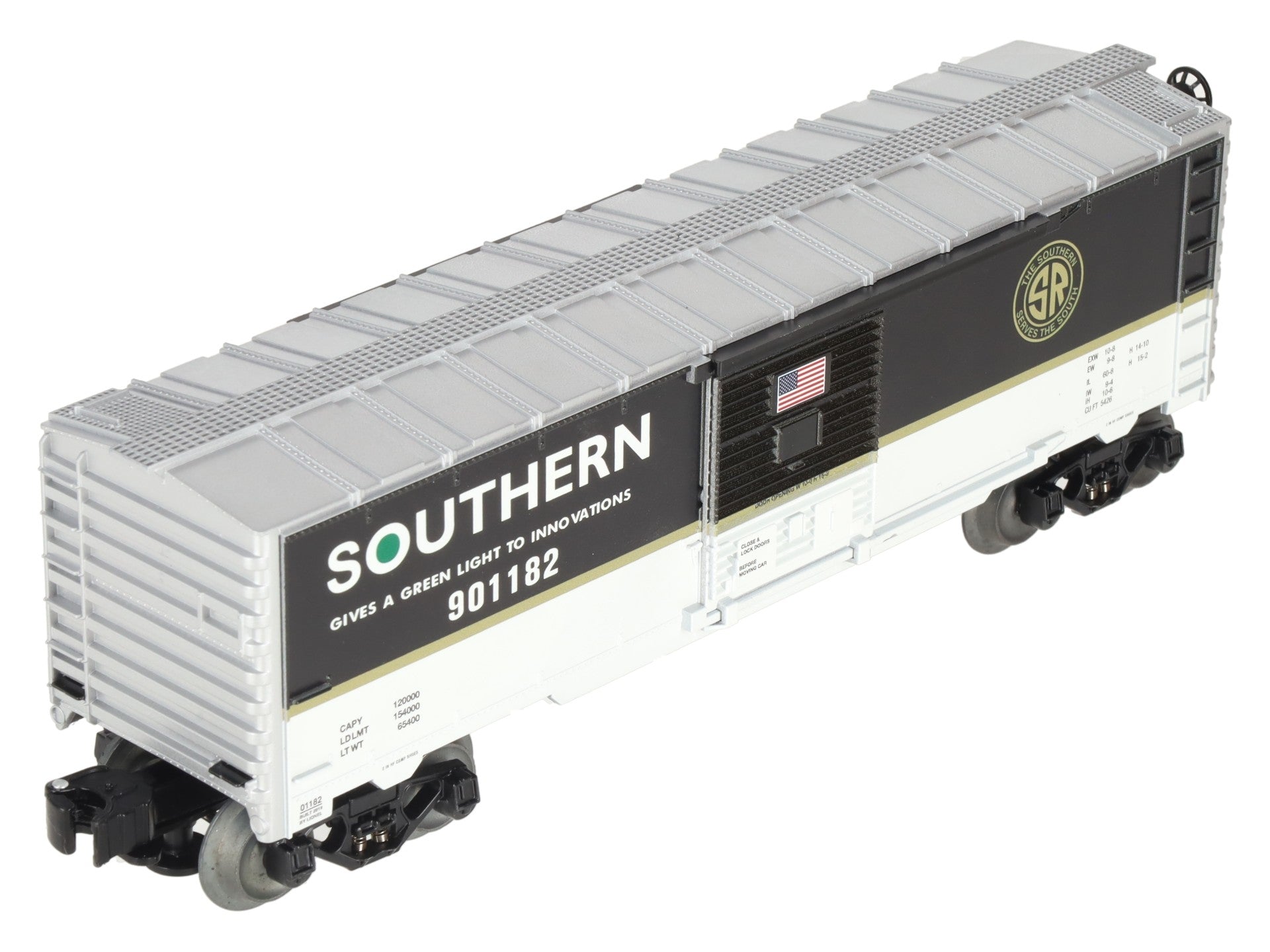 Lionel 1901182 O Gauge TCA Southern Tuxedo Boxcar #901182 LN/Box