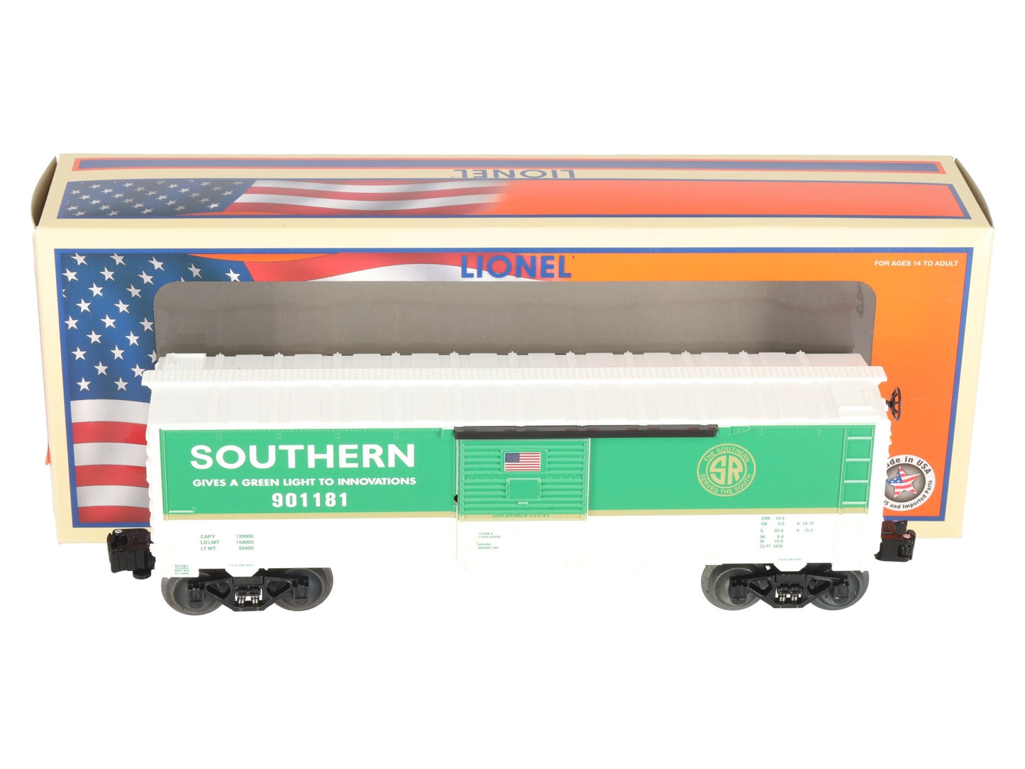 Lionel 1901181 O Gauge TCA Southern Crescent Boxcar #901181 LN/Box