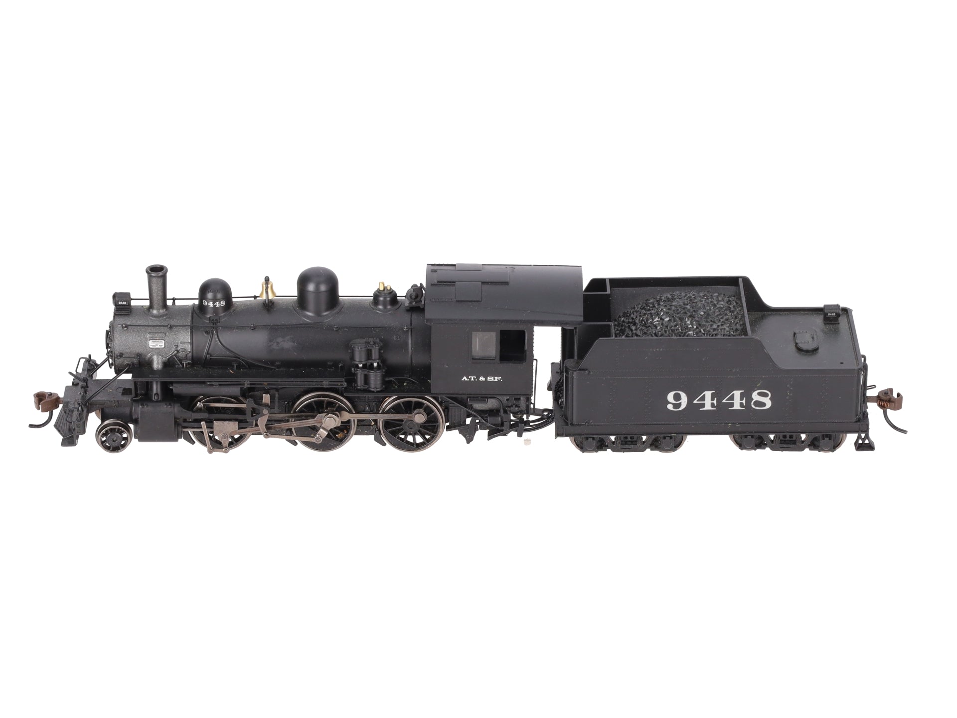 Bachmann 51816 HO Santa Fe Alco 2-6-0 Steam Locomotive w/Sound & DCC #9448 EX