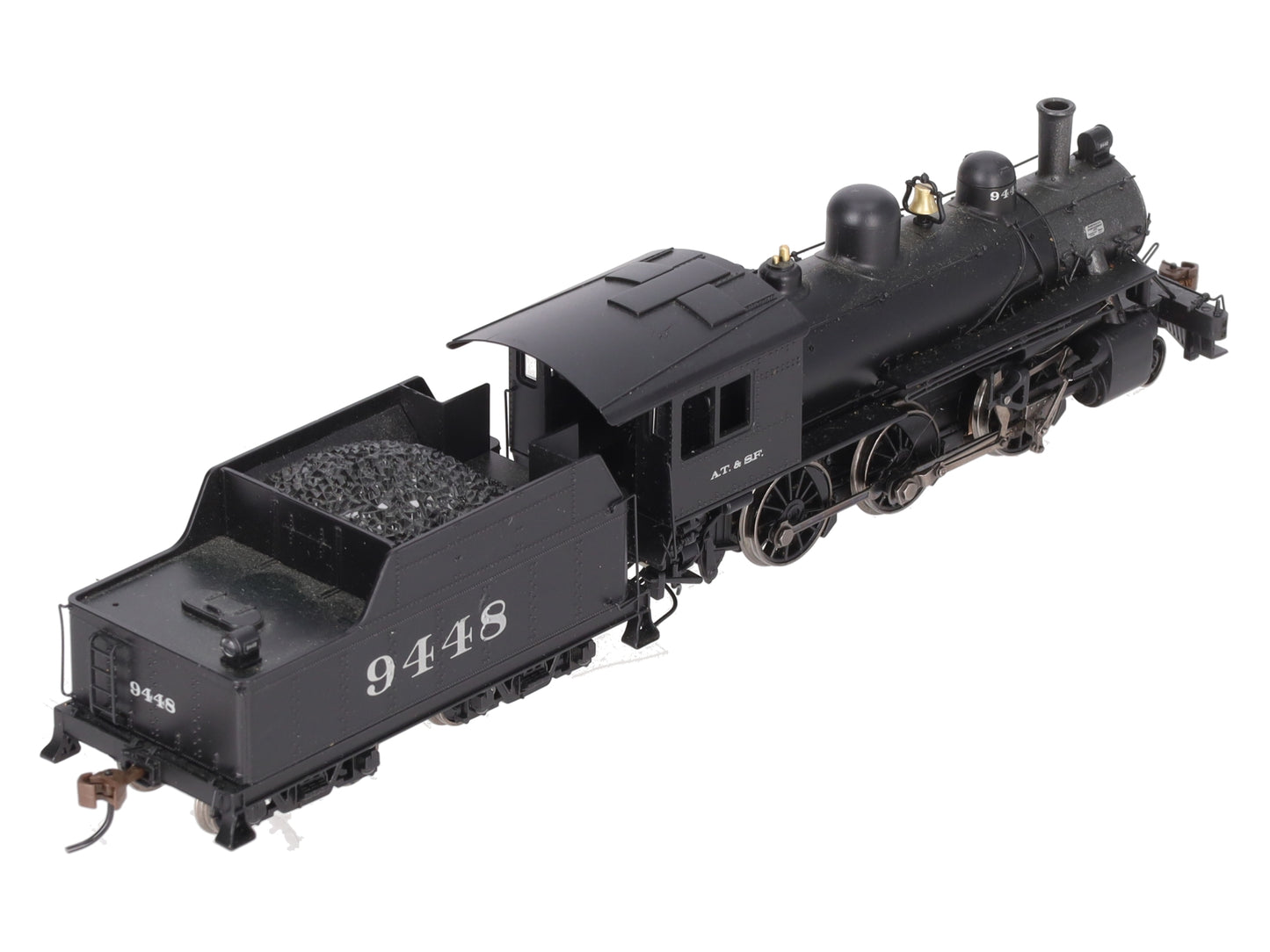 Bachmann 51816 HO Santa Fe Alco 2-6-0 Steam Locomotive w/Sound & DCC #9448 EX