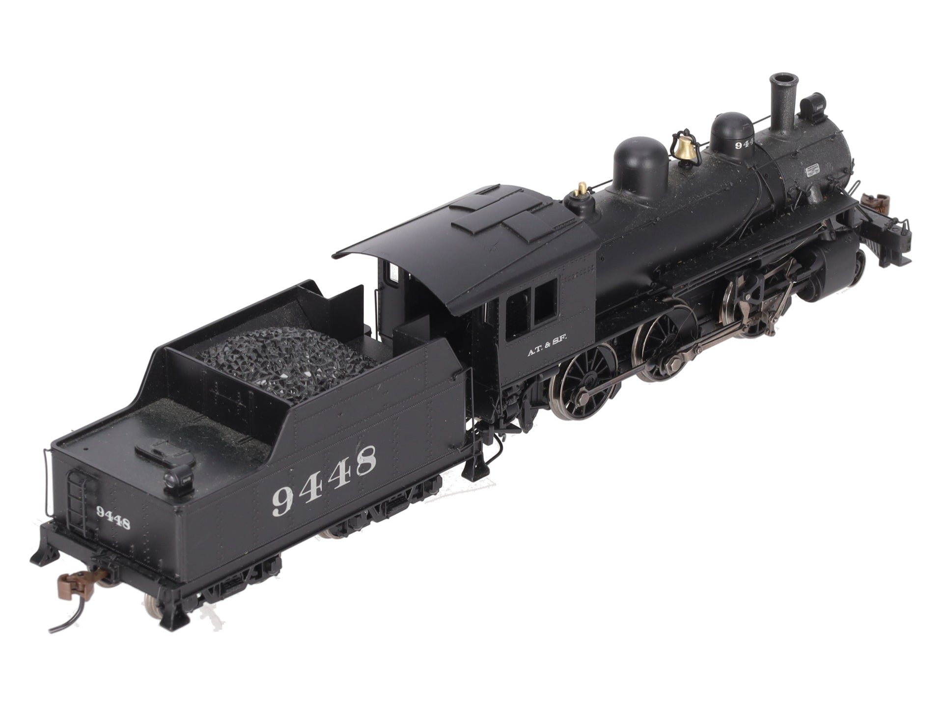 Bachmann 51816 HO Santa Fe Alco 2-6-0 Steam Locomotive w/Sound & DCC #9448 EX