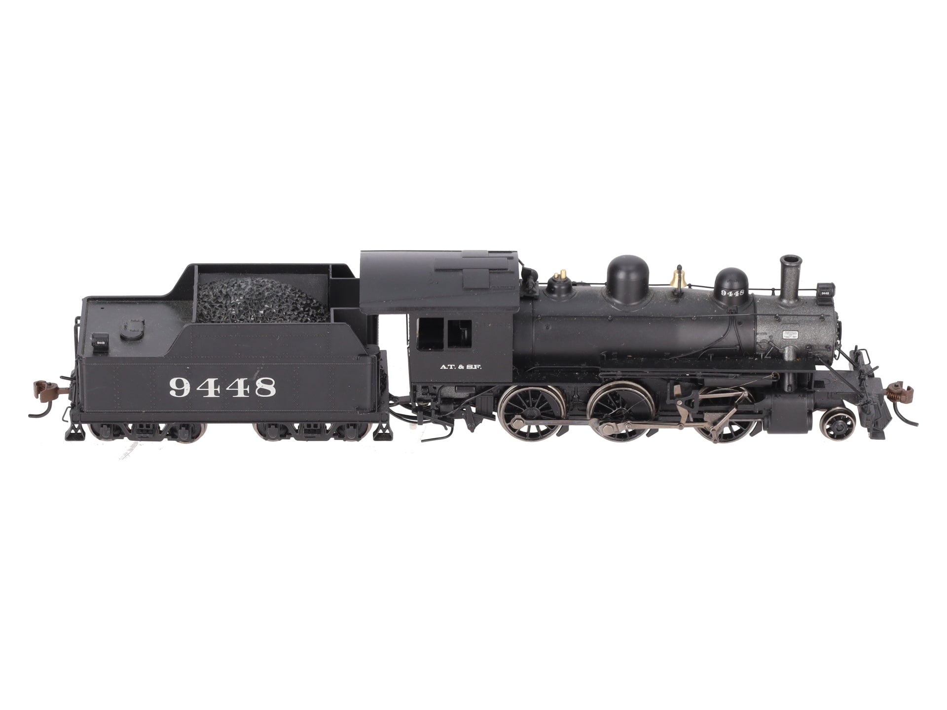 Bachmann 51816 HO Santa Fe Alco 2-6-0 Steam Locomotive w/Sound & DCC #9448 EX