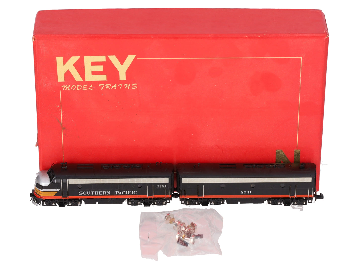 Southern Pacific F3 A/B Diesel Locomotives Kit bash #6141/#8041 - Custom
