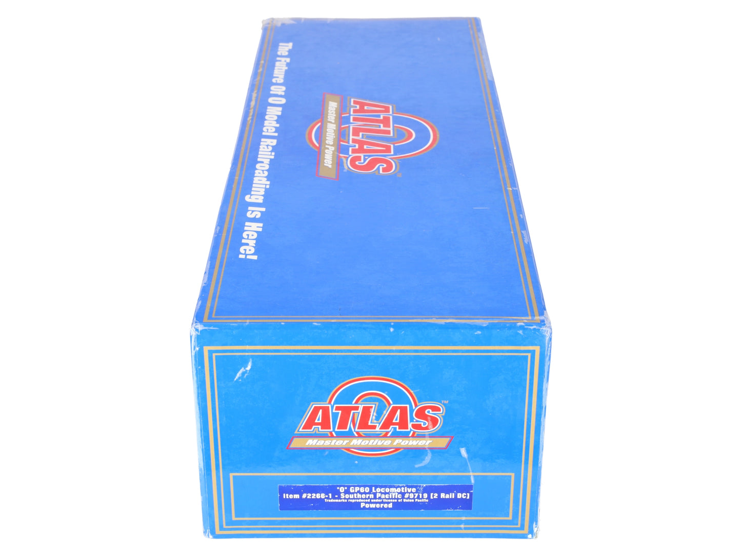 Atlas 1266-1 O Southern Pacific GP60 Diesel Locomotive #9719 (2 Rail) EX/Box