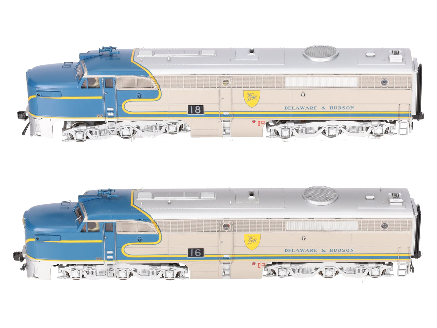 MTH 80-2089-1 HO D&H Alco PA AA Diesel Locomotive Set w/PS3 (Set of 2) LN/Box