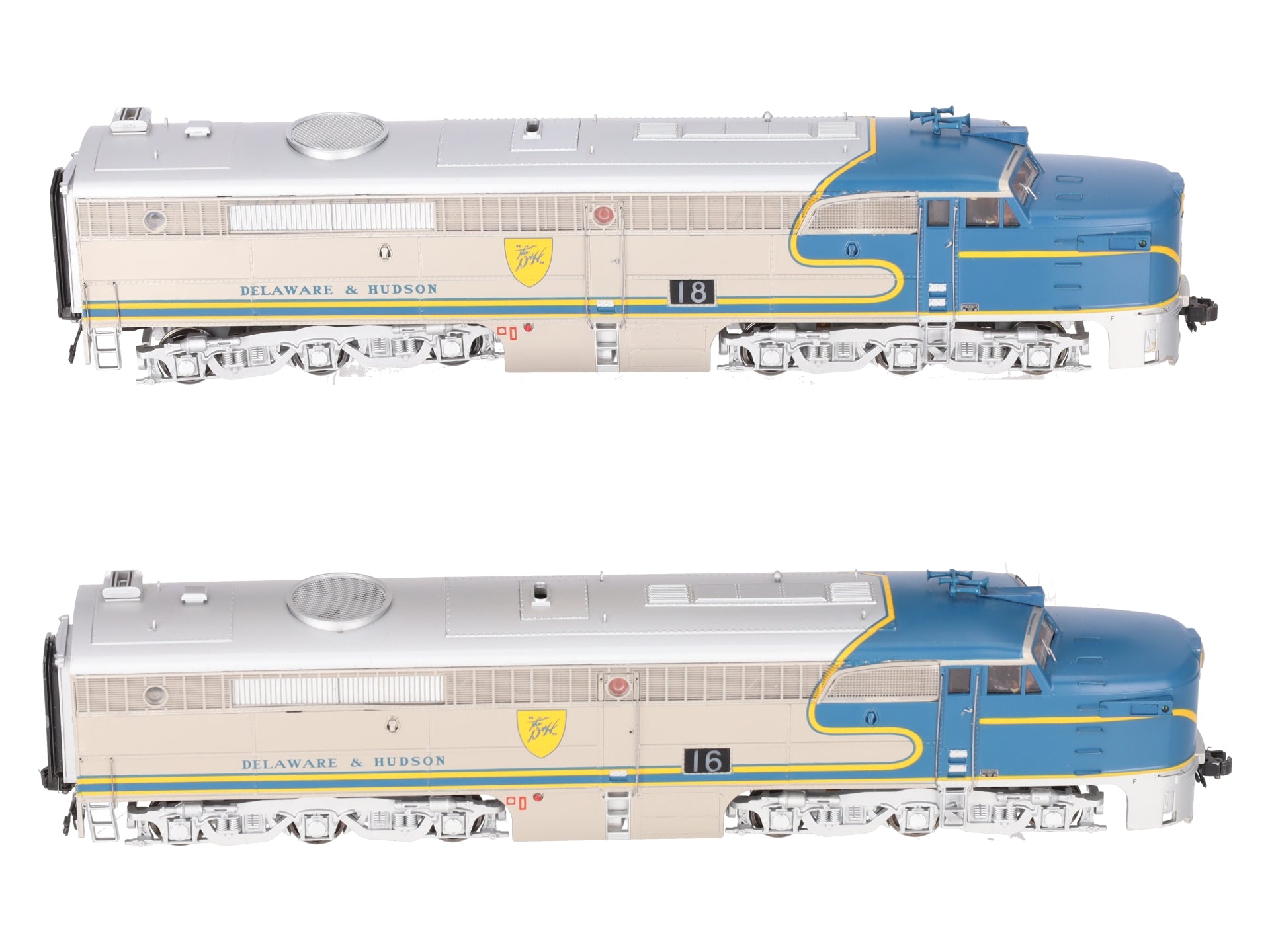 MTH 80-2089-1 HO D&H Alco PA AA Diesel Locomotive Set w/PS3 (Set of 2) LN/Box
