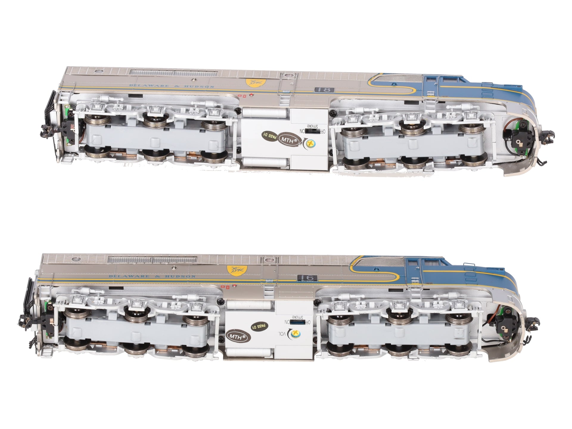 MTH 80-2089-1 HO D&H Alco PA AA Diesel Locomotive Set w/PS3 (Set of 2) LN/Box