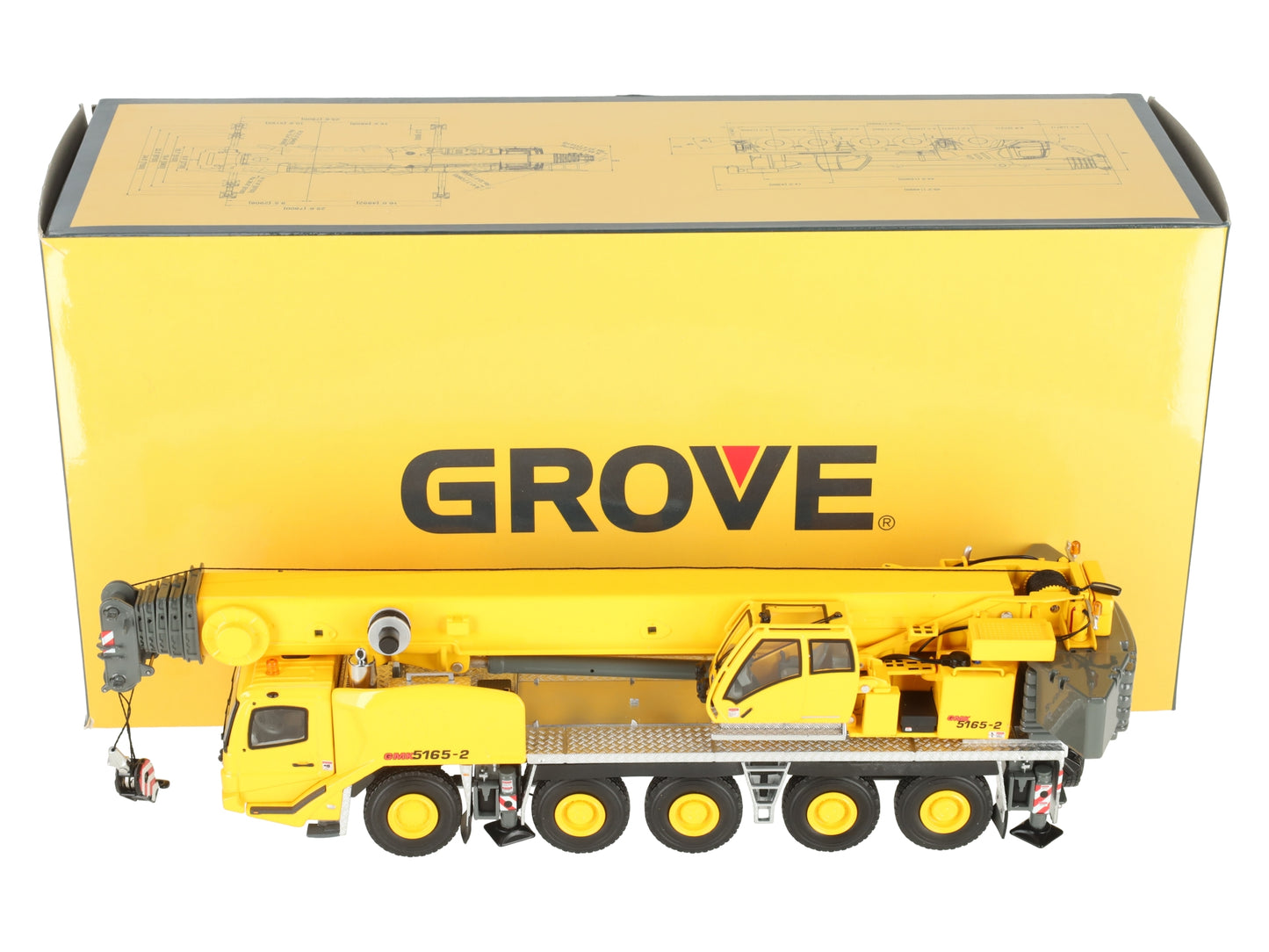 TWH Collectibles 053-01043A 1:50 Diecast Grove Manitowoc GMK 5130-2 All Terrain NIB
