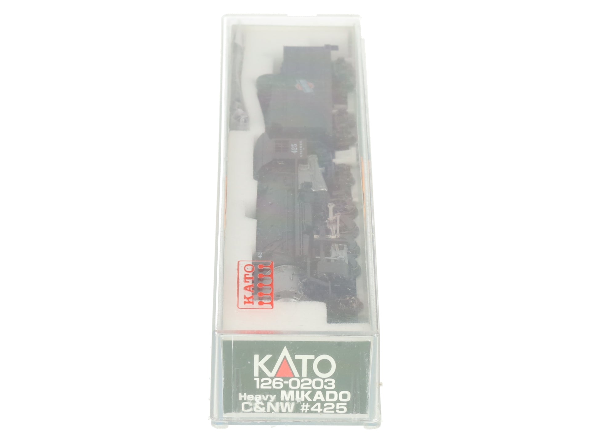 Kato 126-0203 N CNW 2-8-2 USRA Heavy Mikado Steam & Tender w/ DCC & Sound LN/Box