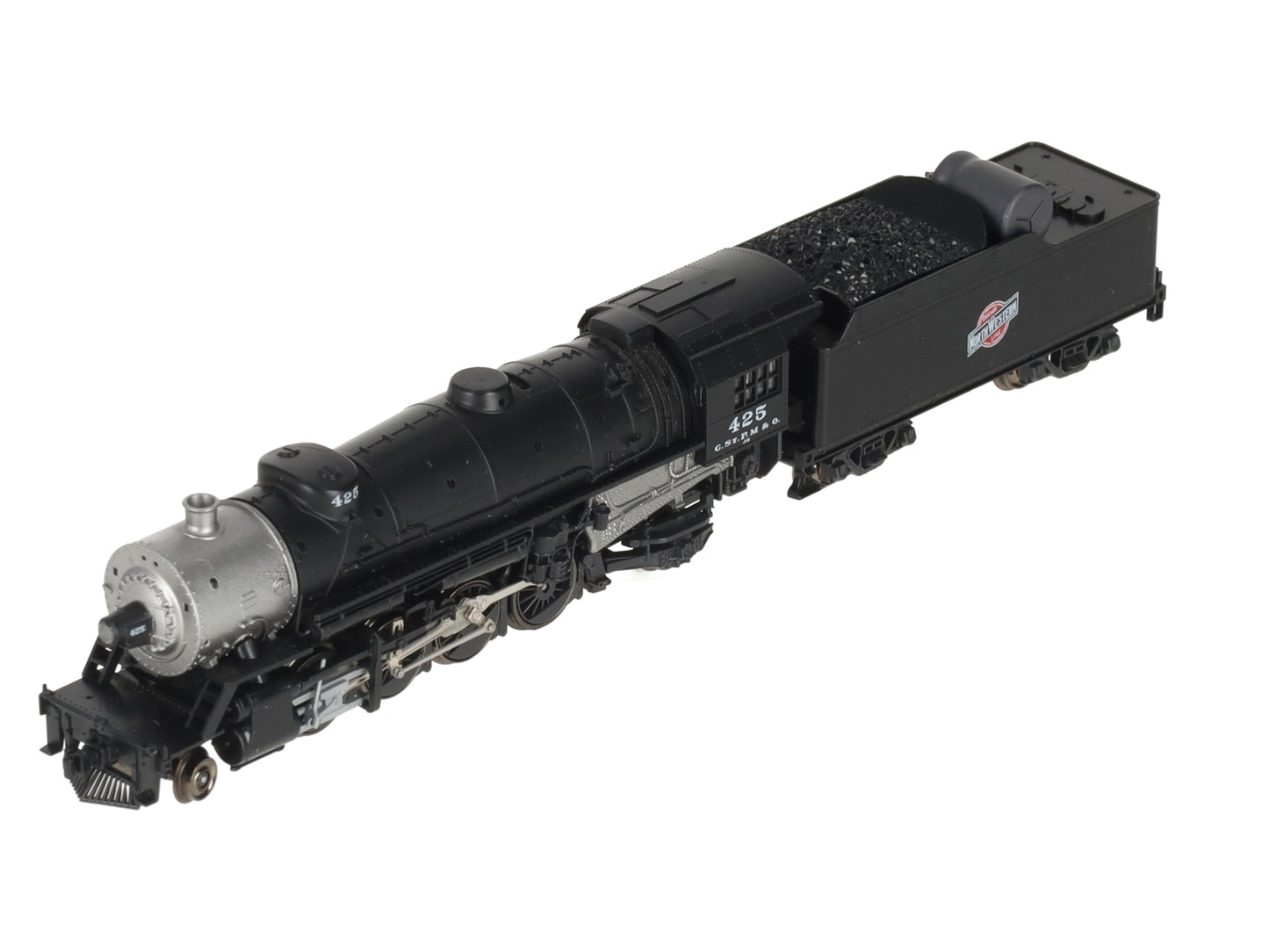 Kato 126-0203 N CNW 2-8-2 USRA Heavy Mikado Steam & Tender w/ DCC & Sound LN/Box