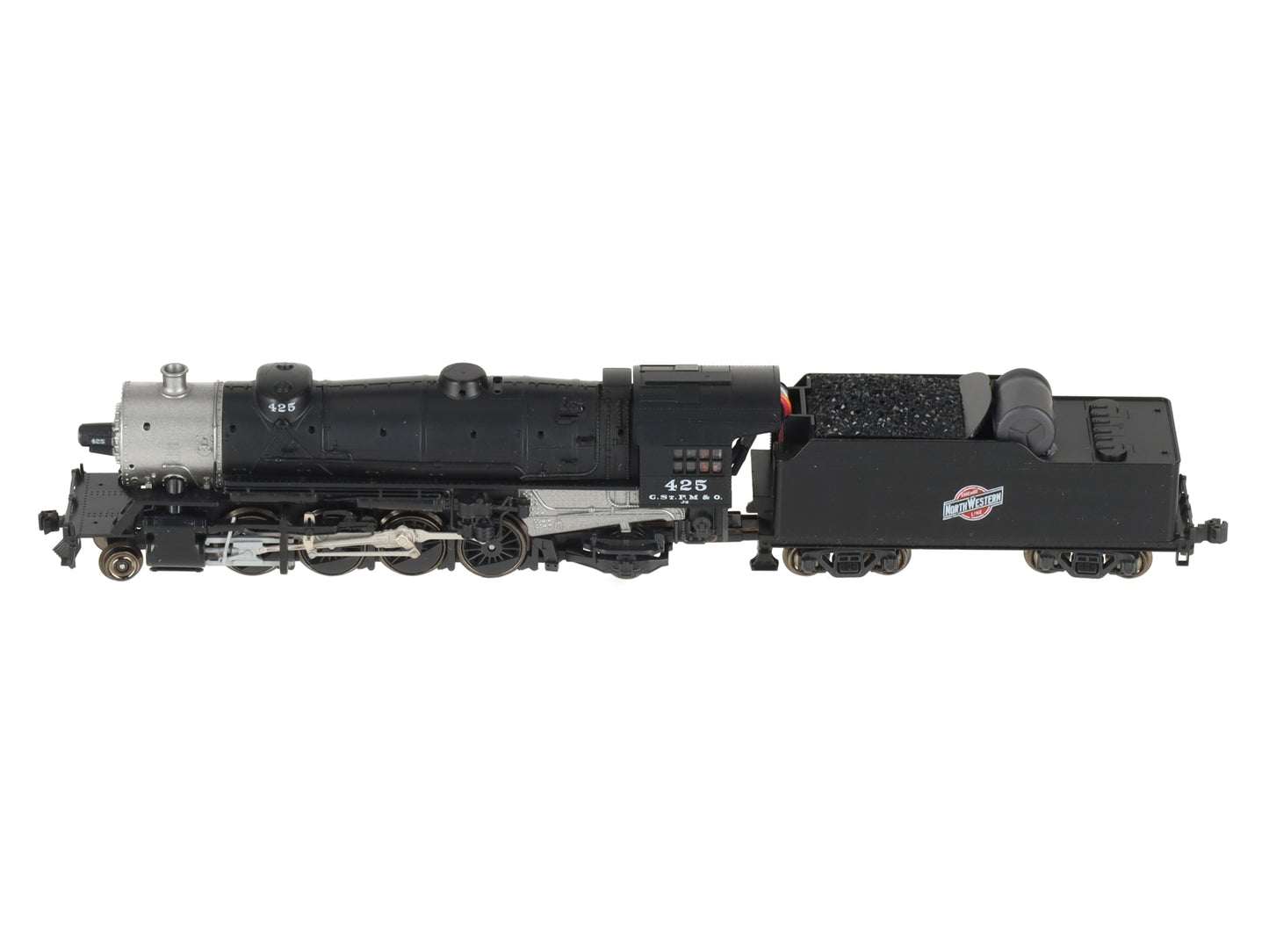 Kato 126-0203 N CNW 2-8-2 USRA Heavy Mikado Steam & Tender w/ DCC & Sound LN/Box