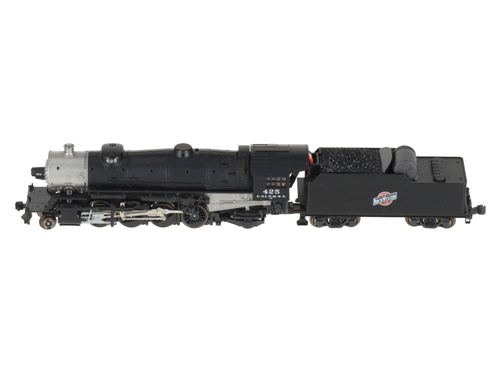 Kato 126-0203 N CNW 2-8-2 USRA Heavy Mikado Steam & Tender w/ DCC & Sound LN/Box