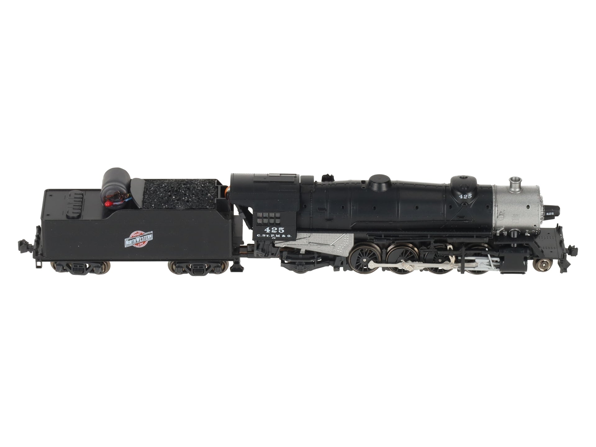 Kato 126-0203 N CNW 2-8-2 USRA Heavy Mikado Steam & Tender w/ DCC & Sound LN/Box