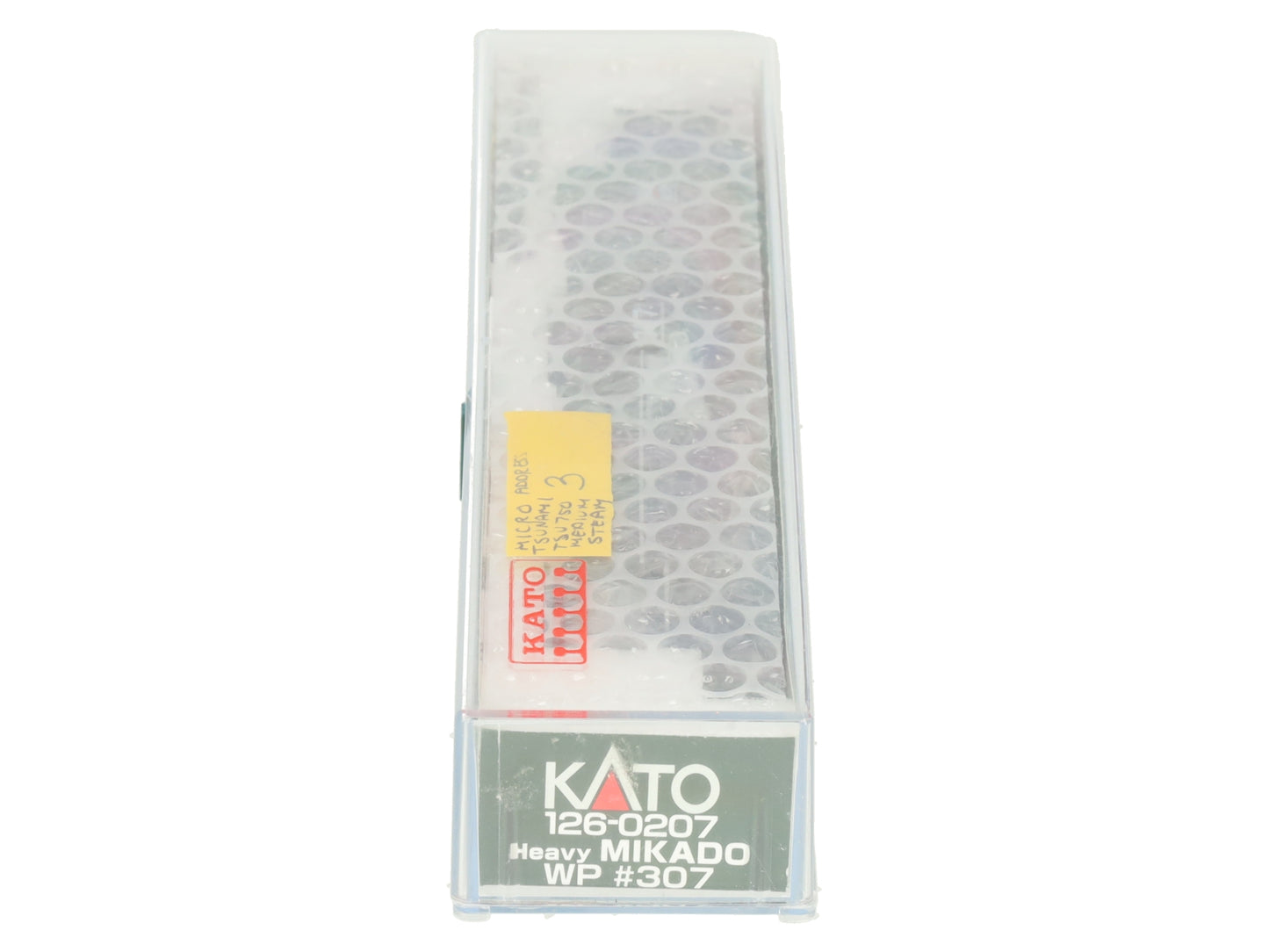 Kato 126-0207 N WP Heavy Mikado Steam Locomotive & Tender w/DCC/Sound LN/Box
