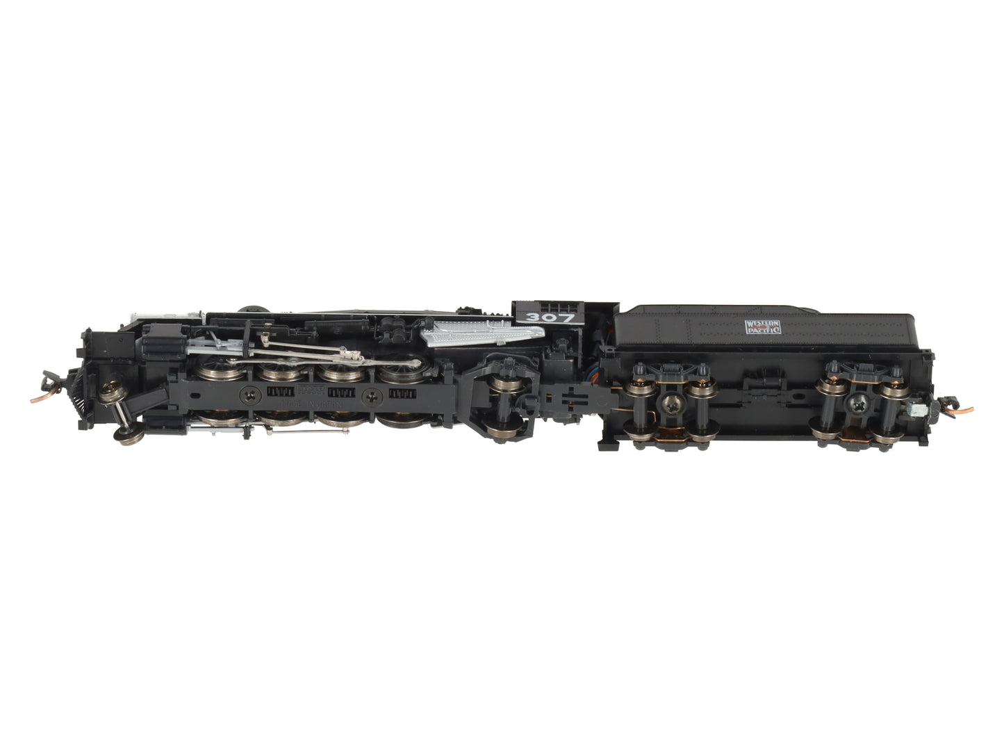 Kato 126-0207 N WP Heavy Mikado Steam Locomotive & Tender w/DCC/Sound LN/Box