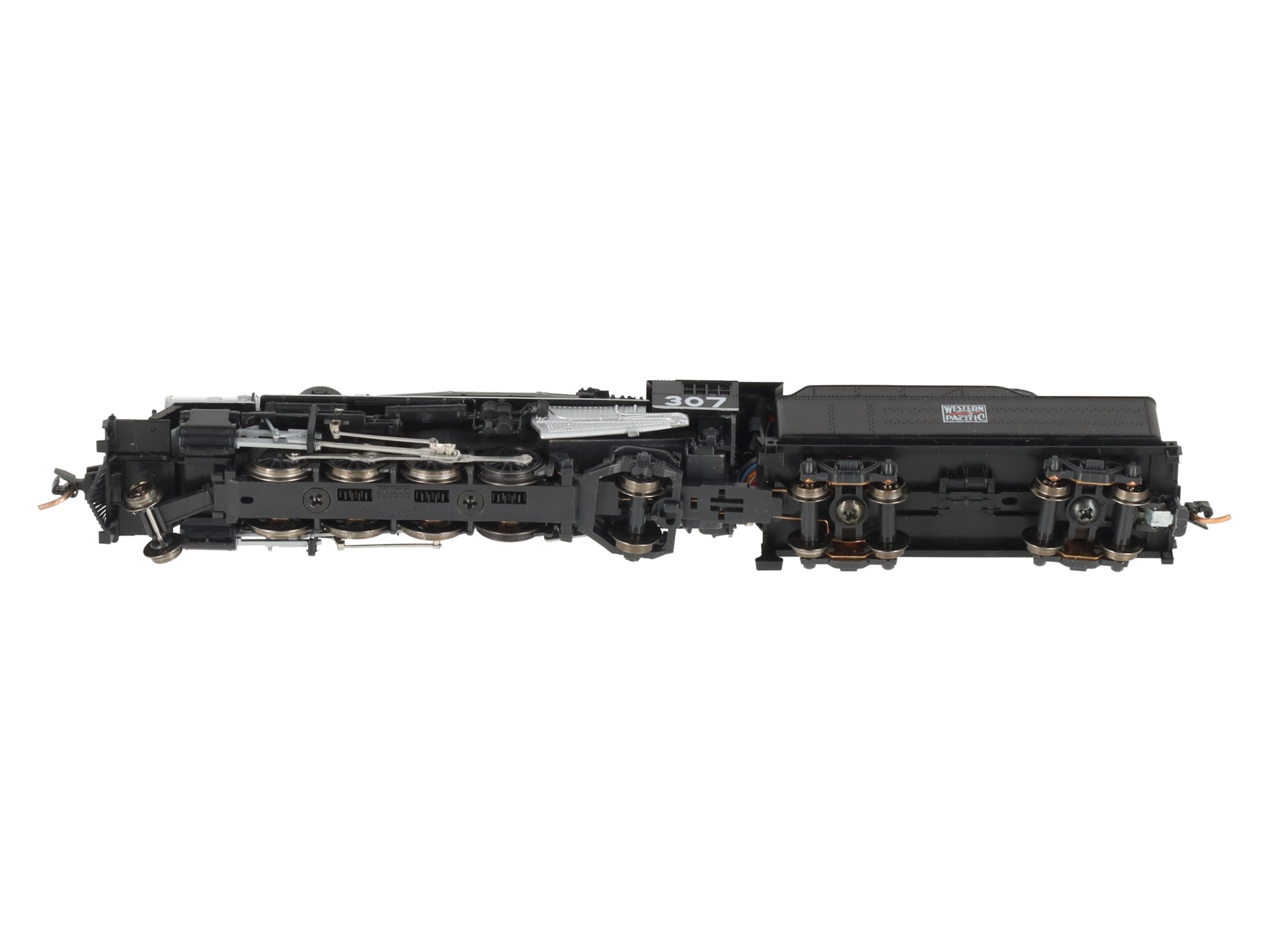 Kato 126-0207 N WP Heavy Mikado Steam Locomotive & Tender w/DCC/Sound LN/Box