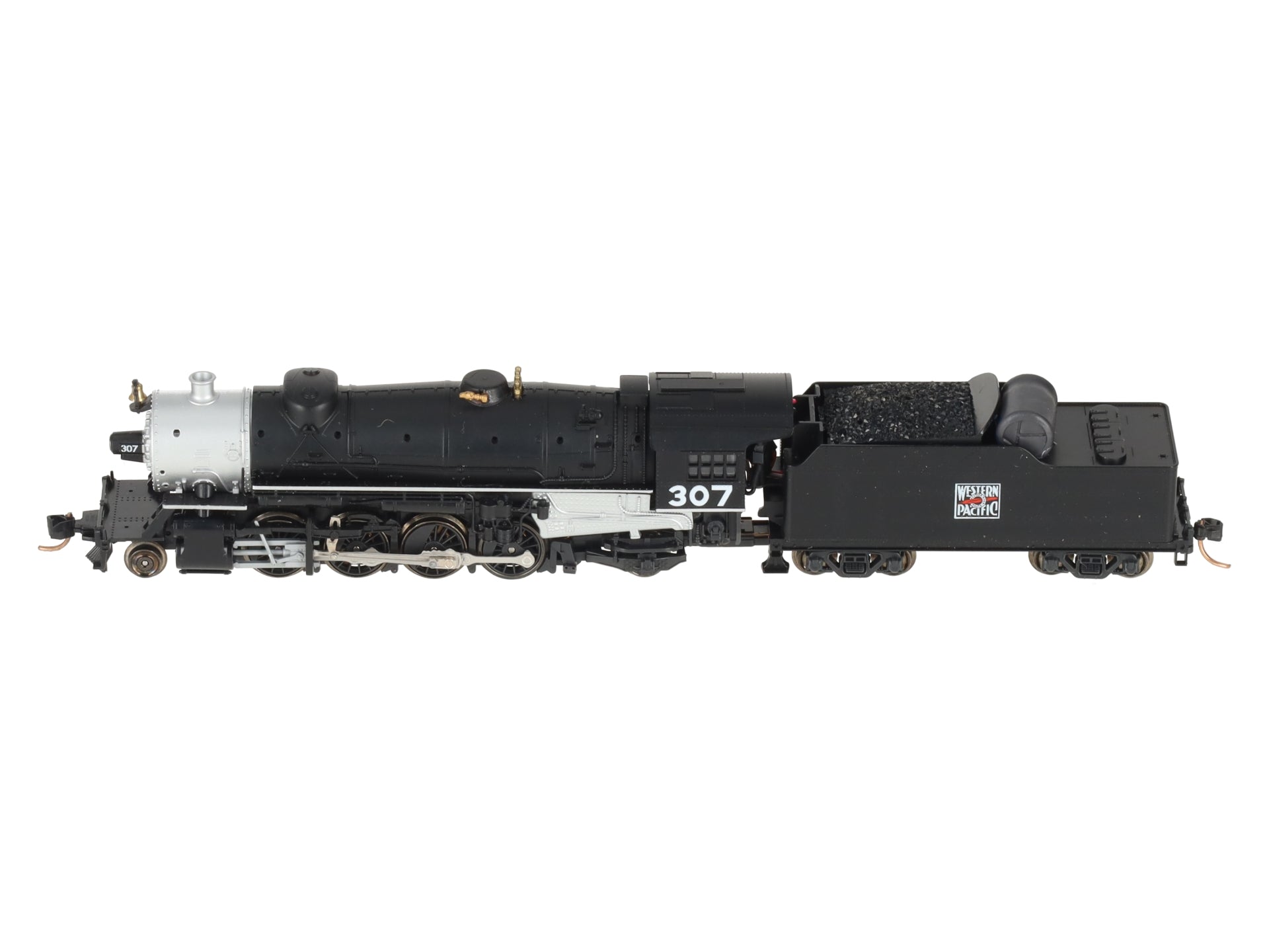 Kato 126-0207 N WP Heavy Mikado Steam Locomotive & Tender w/DCC/Sound LN/Box