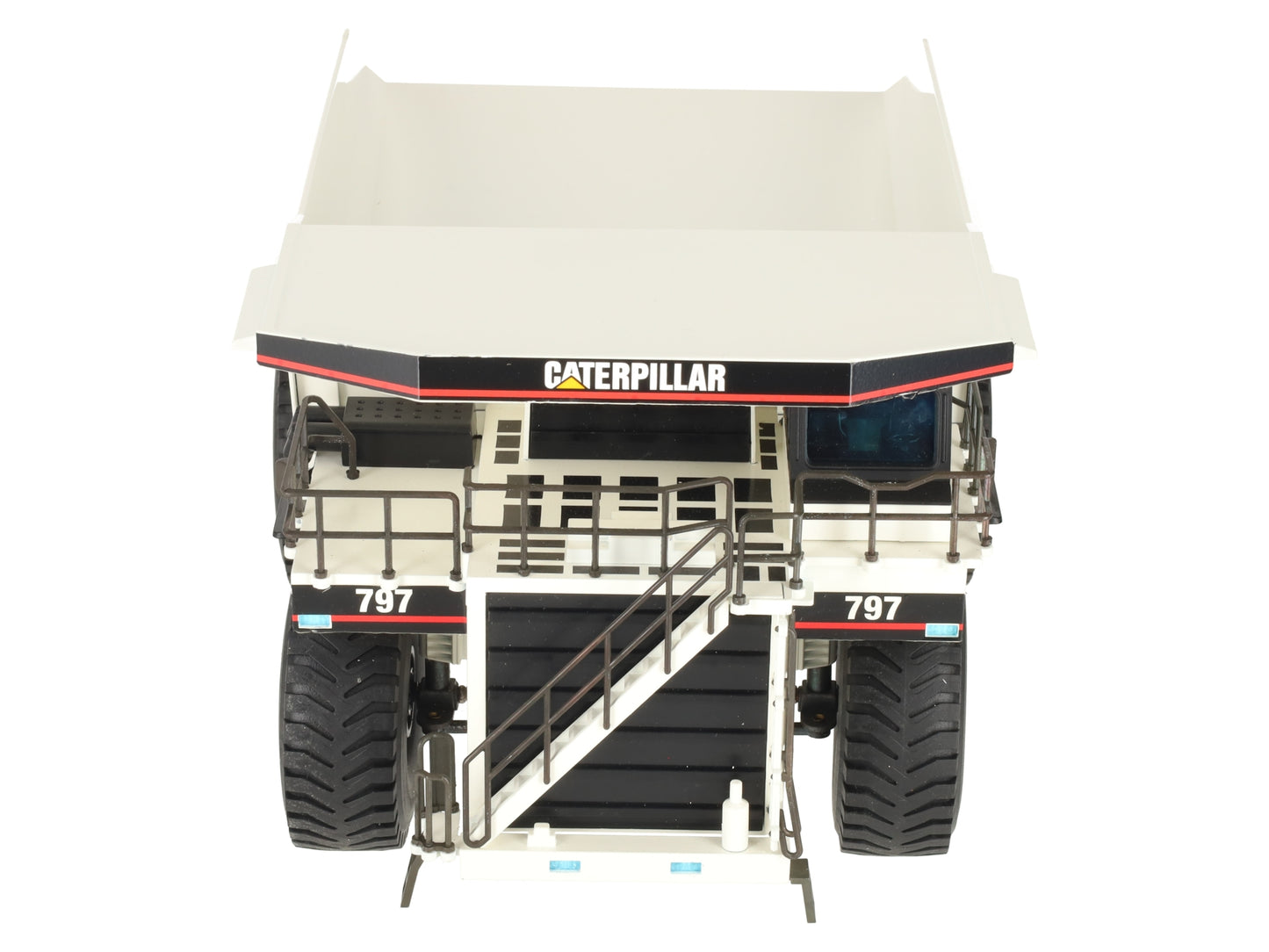 NZG 466 1:50 Scale Diecast CAT 797 Off-Highway Truck (White) NIB