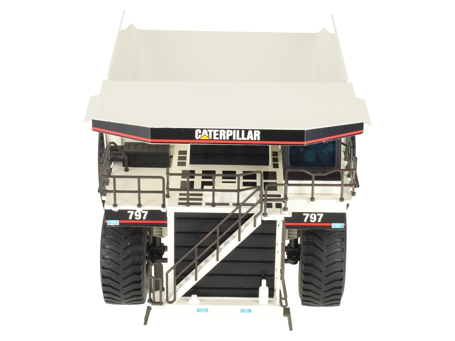 NZG 466 1:50 Scale Diecast CAT 797 Off-Highway Truck (White) NIB