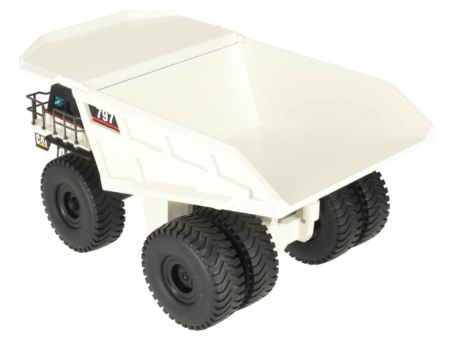 NZG 466 1:50 Scale Diecast CAT 797 Off-Highway Truck (White) NIB