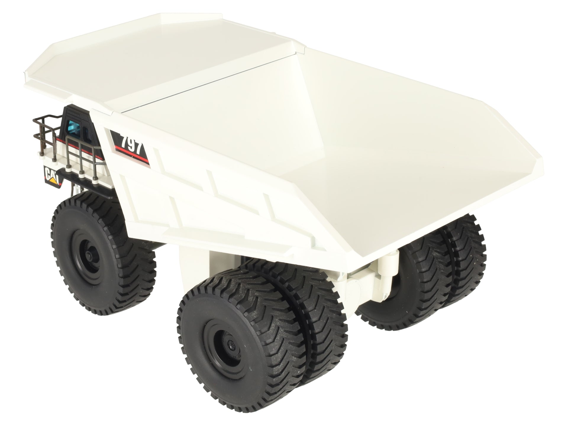 NZG 466 1:50 Scale Diecast CAT 797 Off-Highway Truck (White) NIB
