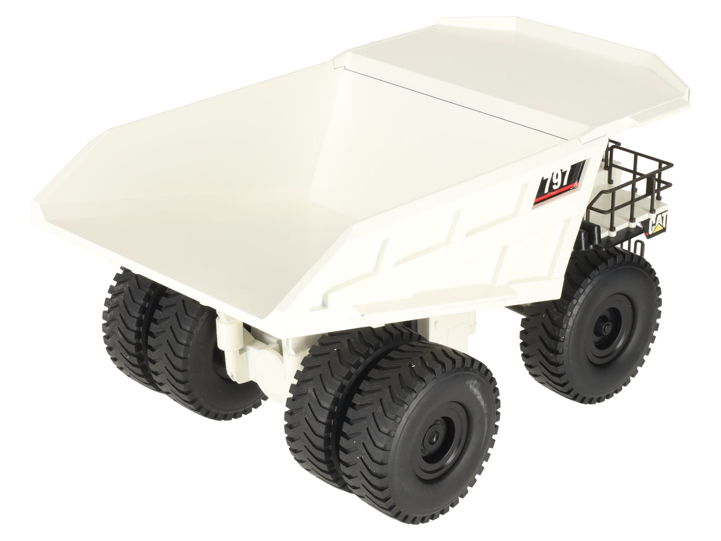 NZG 466 1:50 Scale Diecast CAT 797 Off-Highway Truck (White) NIB