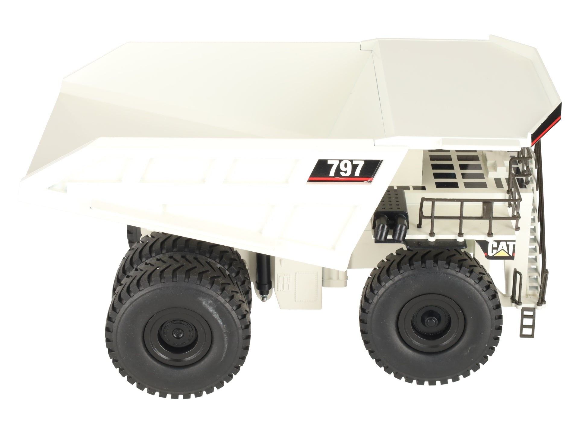 NZG 466 1:50 Scale Diecast CAT 797 Off-Highway Truck (White) NIB