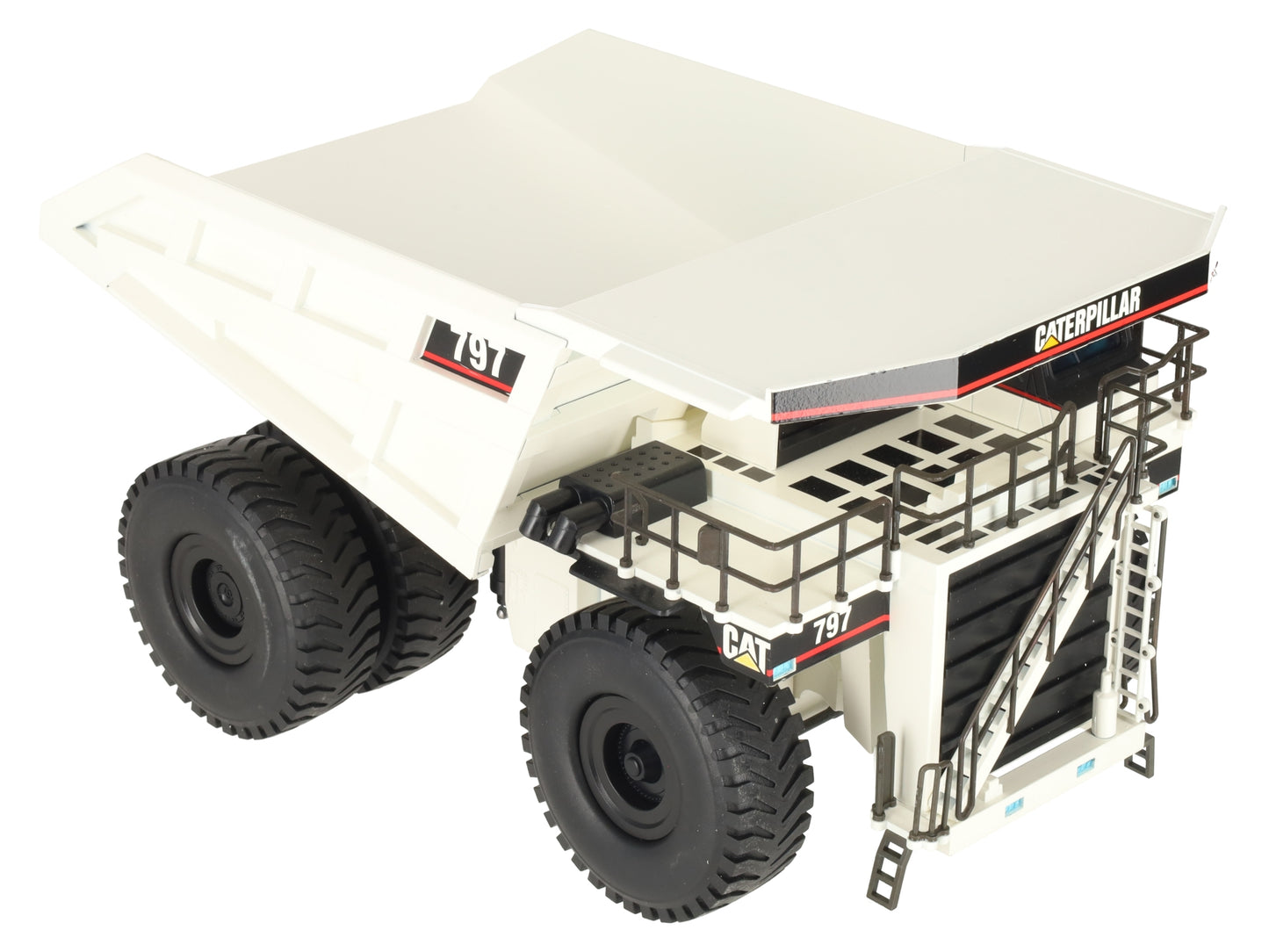 NZG 466 1:50 Scale Diecast CAT 797 Off-Highway Truck (White) NIB