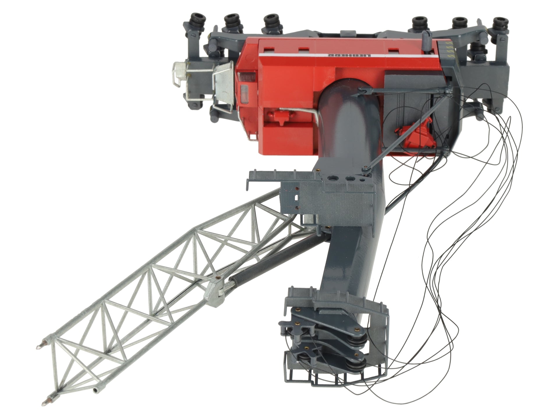 Conrad 2111 1:100 Scale Diecast Liebherr LHM 320 Harbor Crane EX/Box