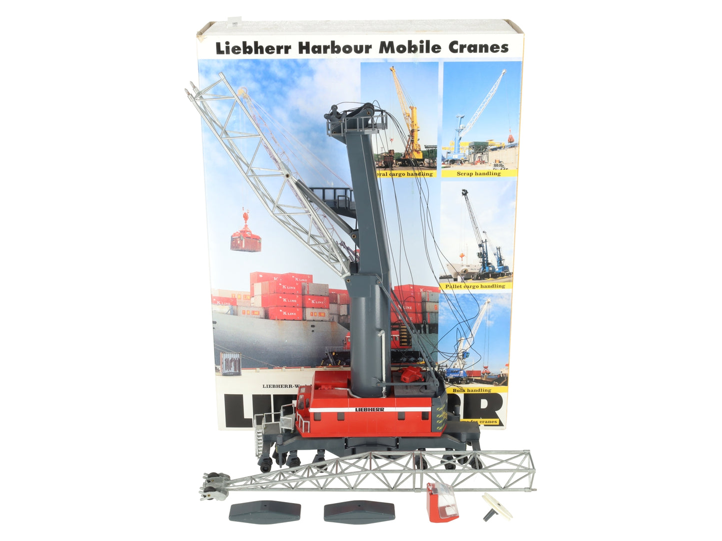 Conrad 2111 1:100 Scale Diecast Liebherr LHM 320 Harbor Crane EX/Box