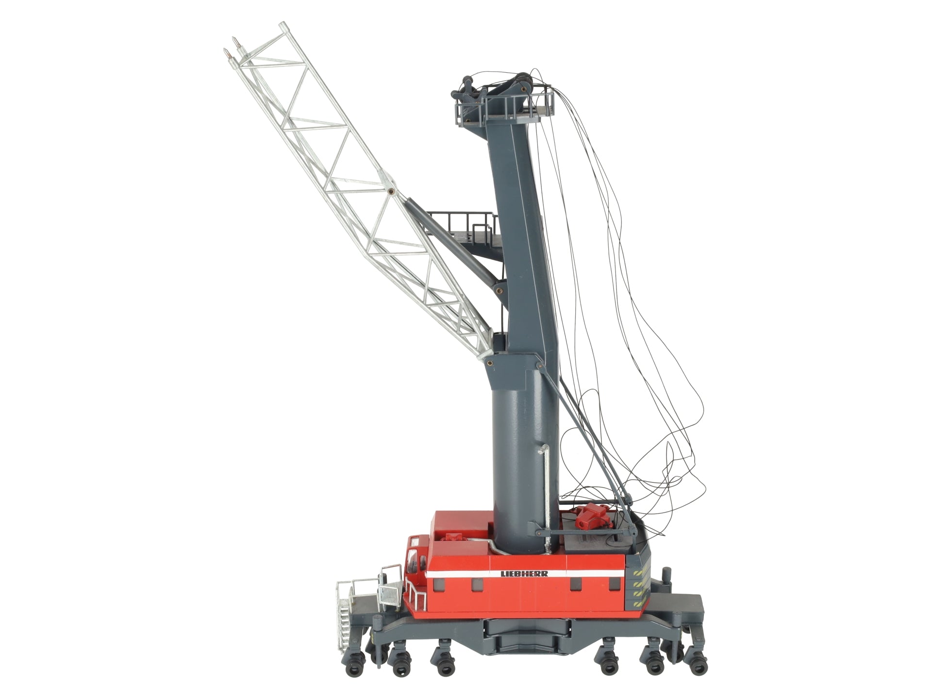 Conrad 2111 1:100 Scale Diecast Liebherr LHM 320 Harbor Crane EX/Box