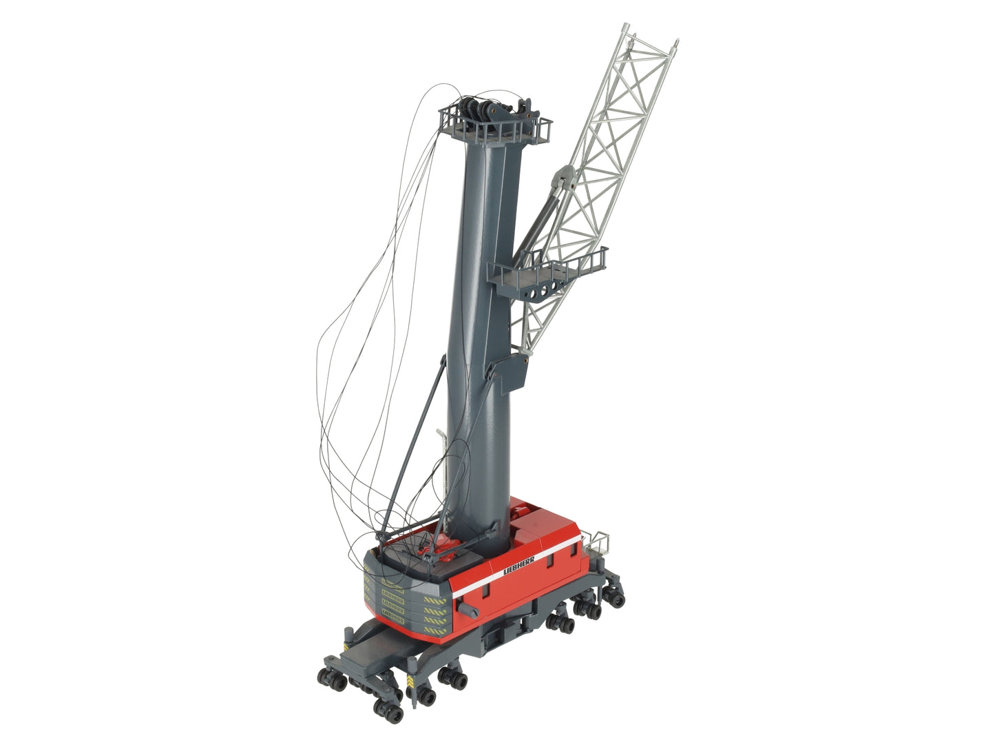 Conrad 2111 1:100 Scale Diecast Liebherr LHM 320 Harbor Crane EX/Box