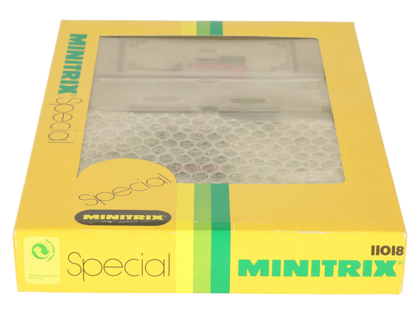 Trix 11018 N Minitrix Special Steam Locomotive & Freight Car Set LN/Box