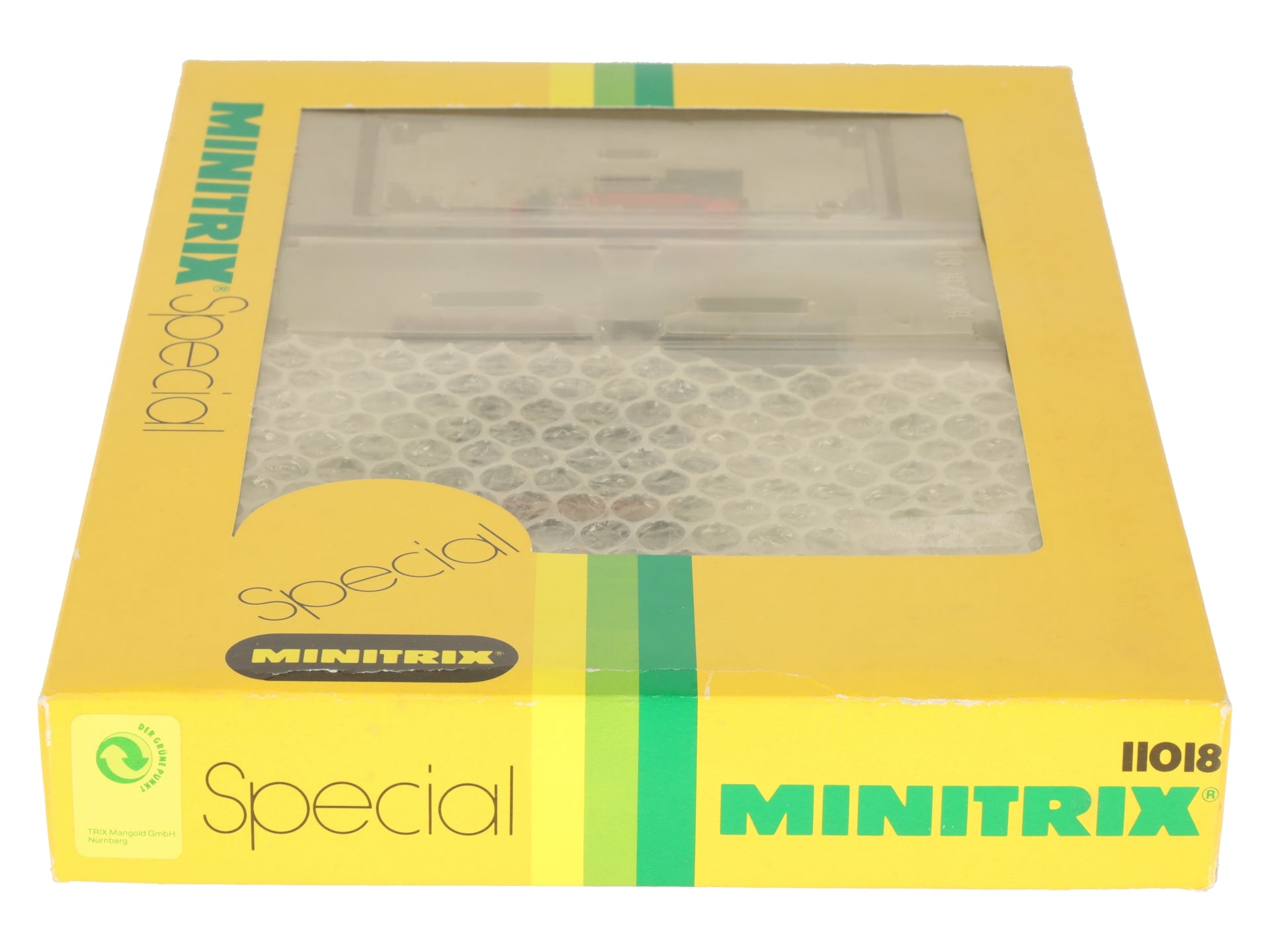 Trix 11018 N Minitrix Special Steam Locomotive & Freight Car Set LN/Box